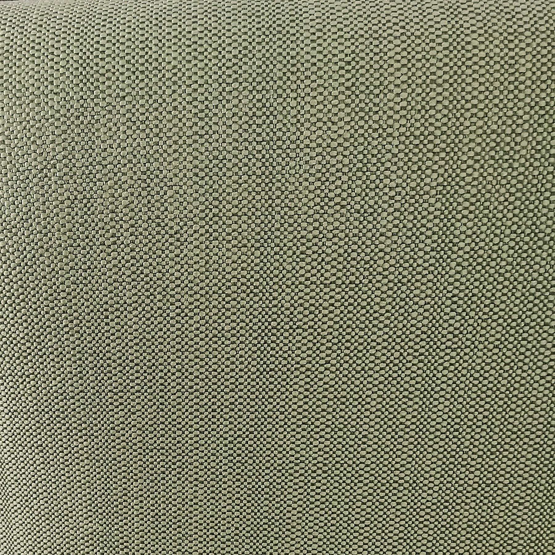 Pair of Mid-Century Modern Armchairs, Beech Wood and Green Flecked Fabric- Italy For Sale 3