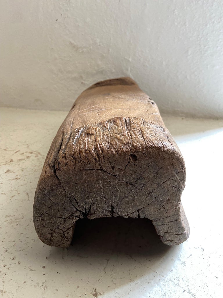 1920's Primitive Hardwood Stool from Mexico For Sale at 1stDibs