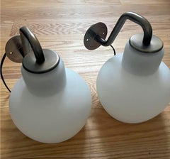 1950´s Set of Two Vilhelm Lauritzen Wall Lights by Louis Poulsen