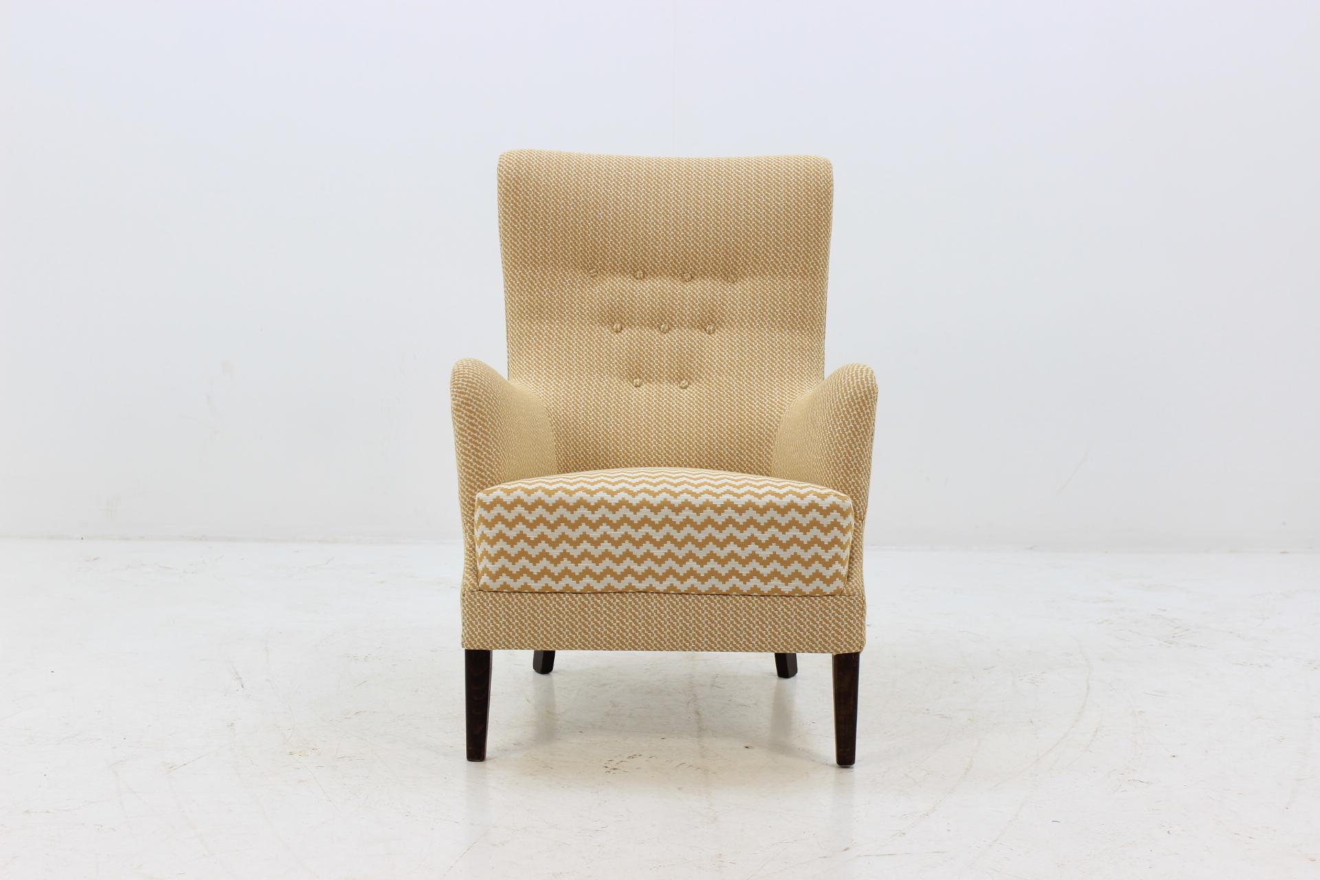 Mid-Century Modern 1950 Scandinavian Lounge Chairs, Set of Two