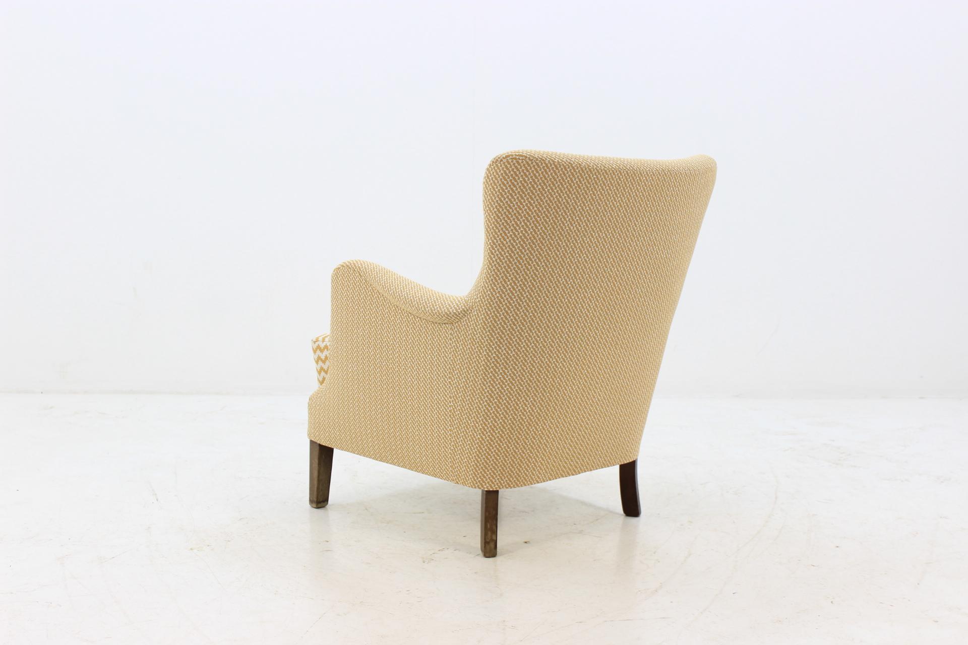 1950 Scandinavian Lounge Chairs, Set of Two 1