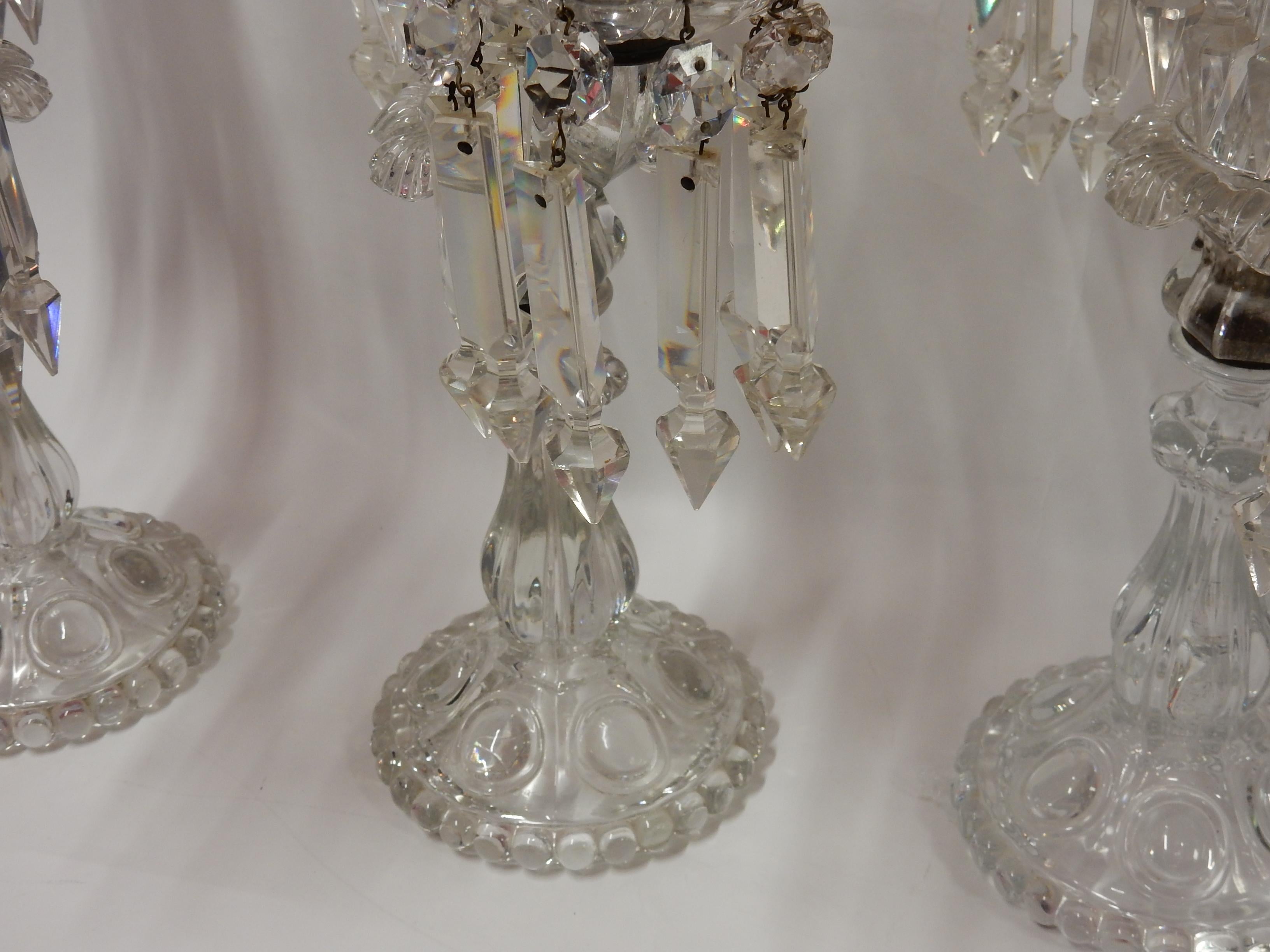 baccarat candle holder