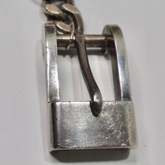1950 Solid Silver Belt Buckle