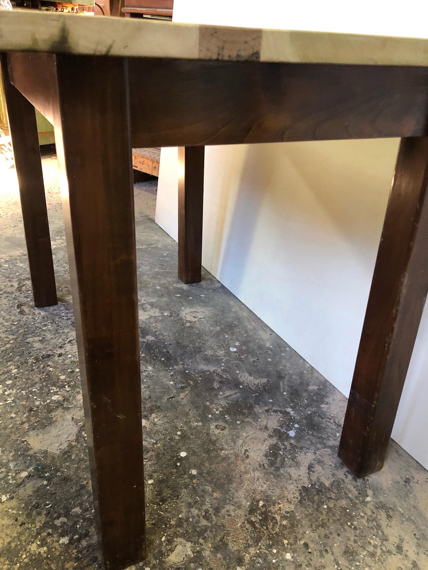 1950 Table Solid Walnut, Natural Honey-Colored 5