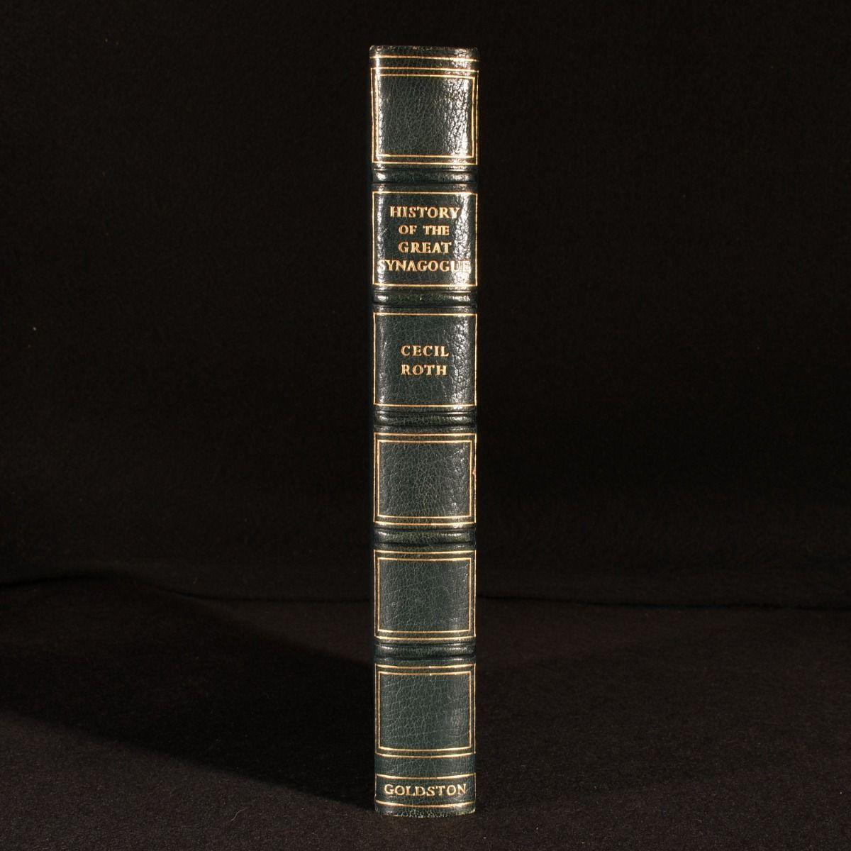 Milieu du XXe siècle 1950 La grande synagogue de Londres, 1690-1940 en vente