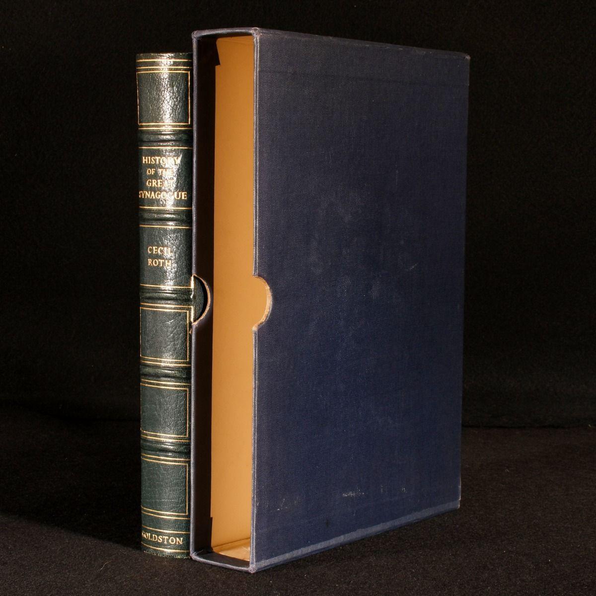 Papier 1950 La grande synagogue de Londres, 1690-1940 en vente