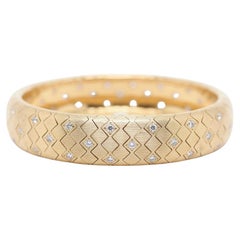 1950 Tiffany & Co. Bracciale con diamanti in oro giallo 18k