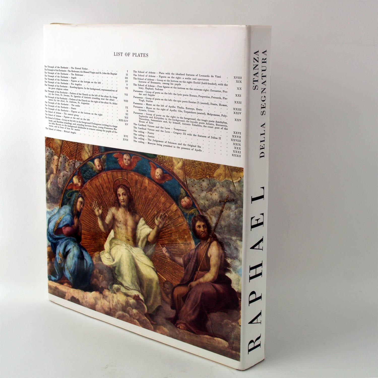1950 Uniques Bücher Stanza Della Segnatura von Raphael Gedruckt von Pope Pius XII (Sonstiges) im Angebot