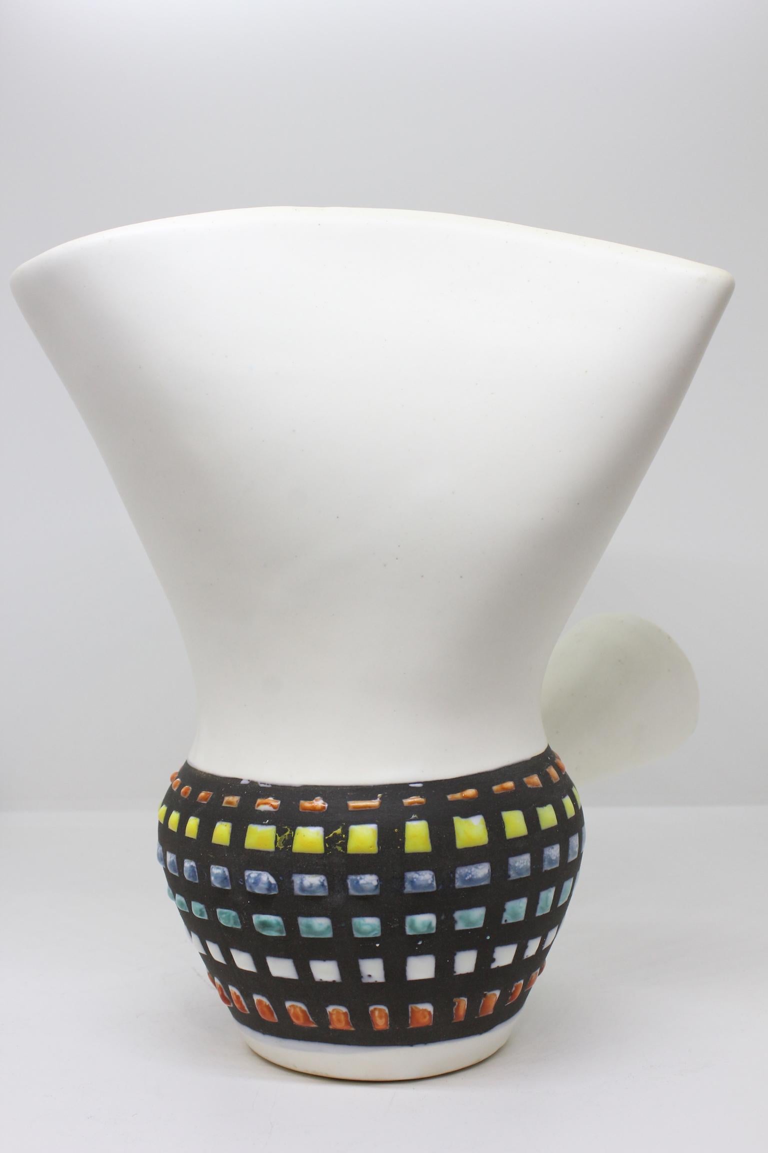1950 Vase by Roger Capron im Zustand „Gut“ im Angebot in Marseille, FR