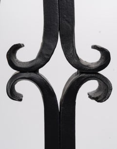 Stehlampe aus Schmiedeeisen von 1950 aus den Werkstätten von Vallauris