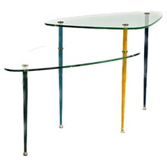 1950ies Two-Tiered Arlecchino Side Table Designed by Eduardo Paoli in 1955
