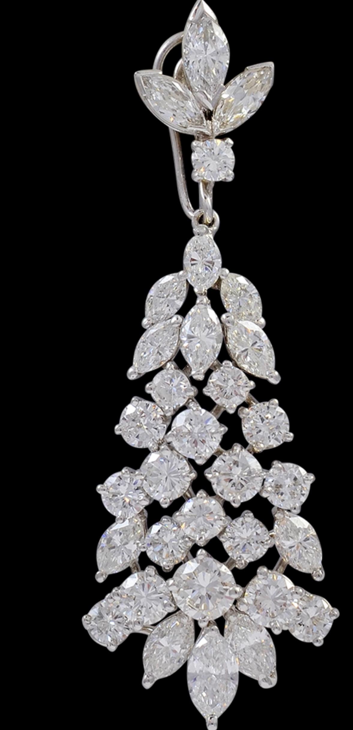 diamond earrings with detachable drops