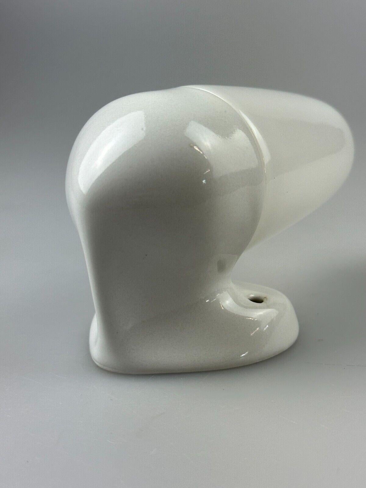 1950s 1960s ceramic wall lamp by Wilhelm Wagenfeld for Lindner Mod 6067 4