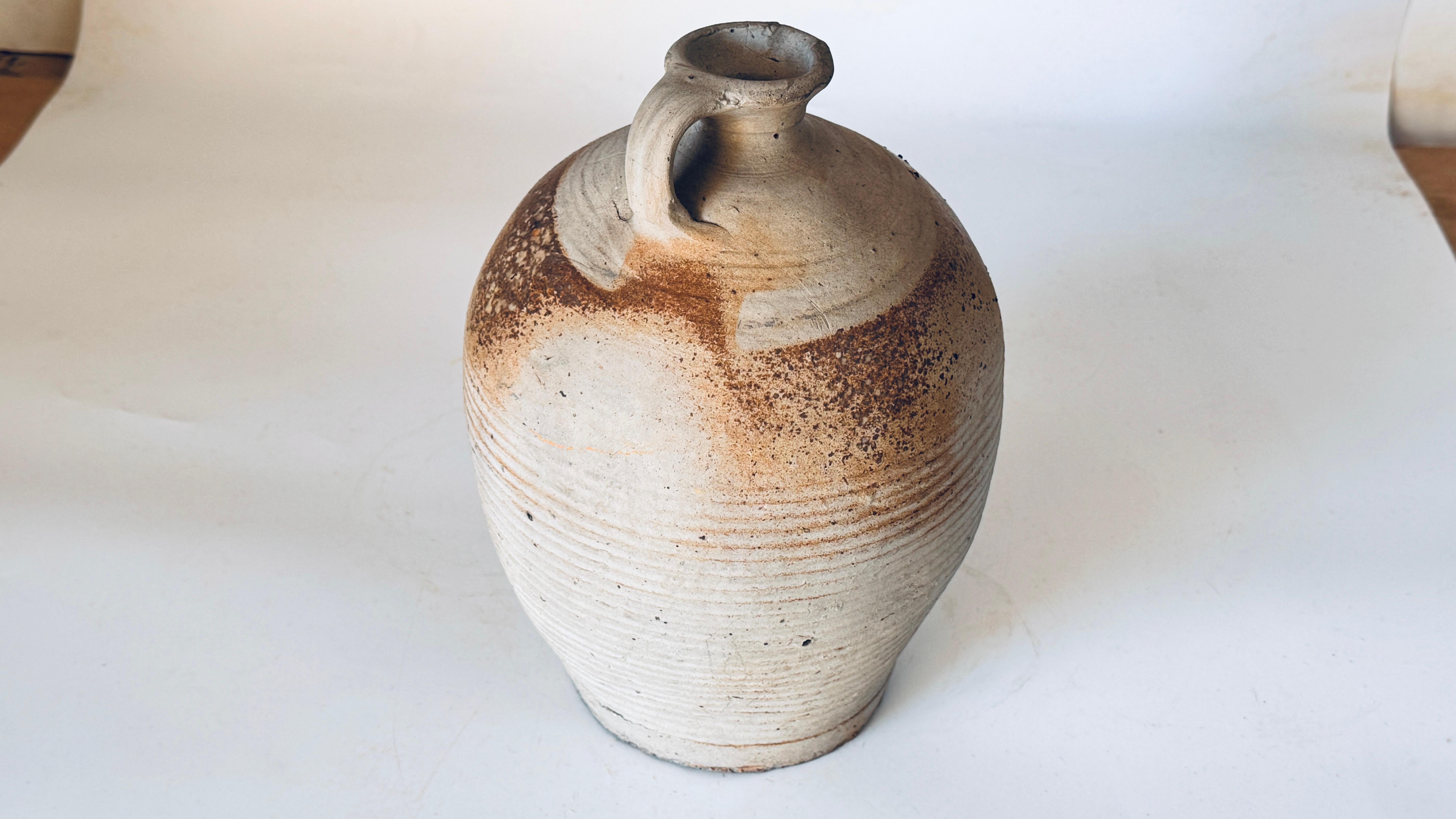 Vaso in ceramica provinciale francese degli anni '50-'60, laboratorio artigianale della Costa Azzurra in vendita 4