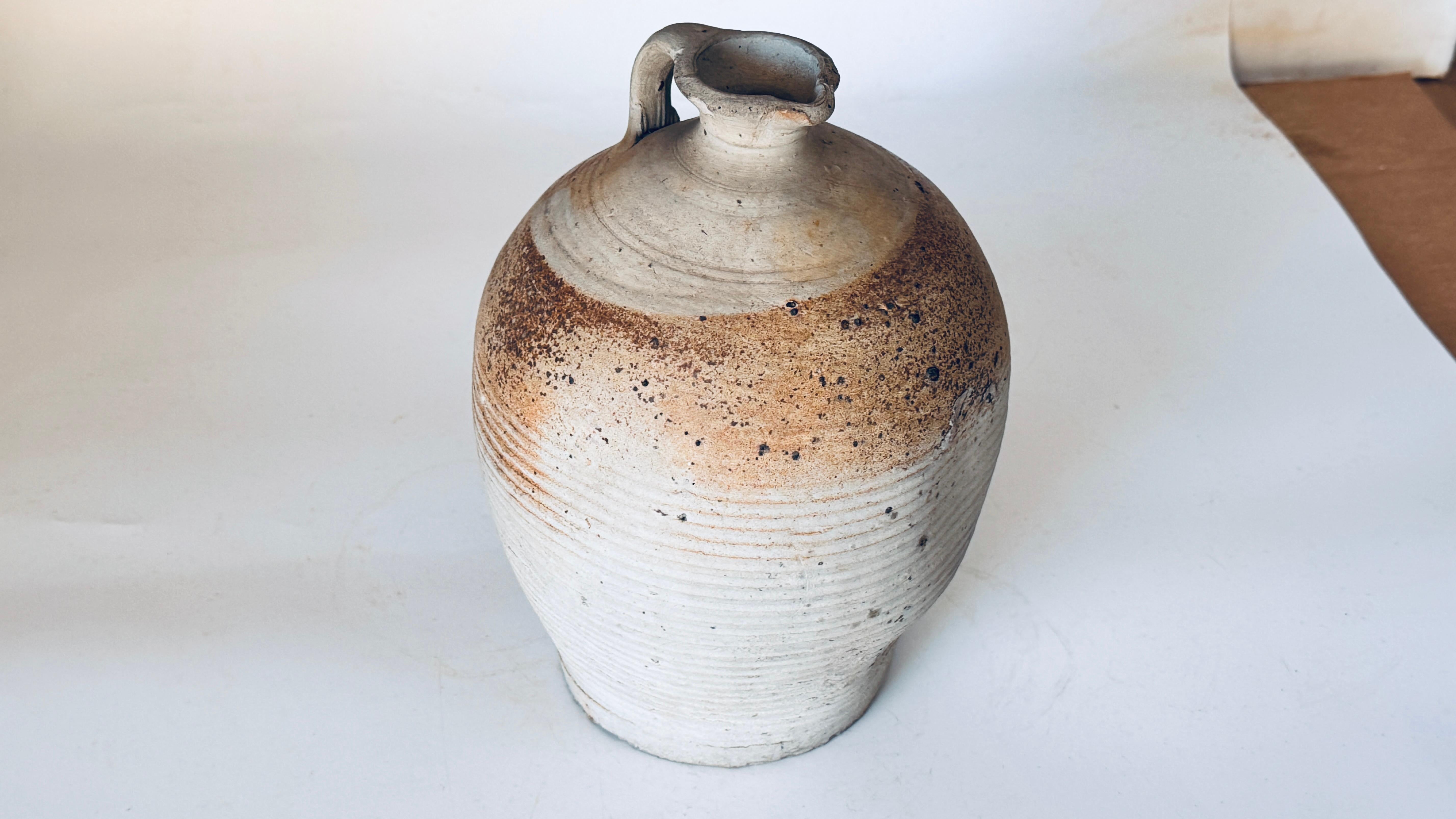 Vaso in ceramica provinciale francese degli anni '50-'60, laboratorio artigianale della Costa Azzurra in vendita 6