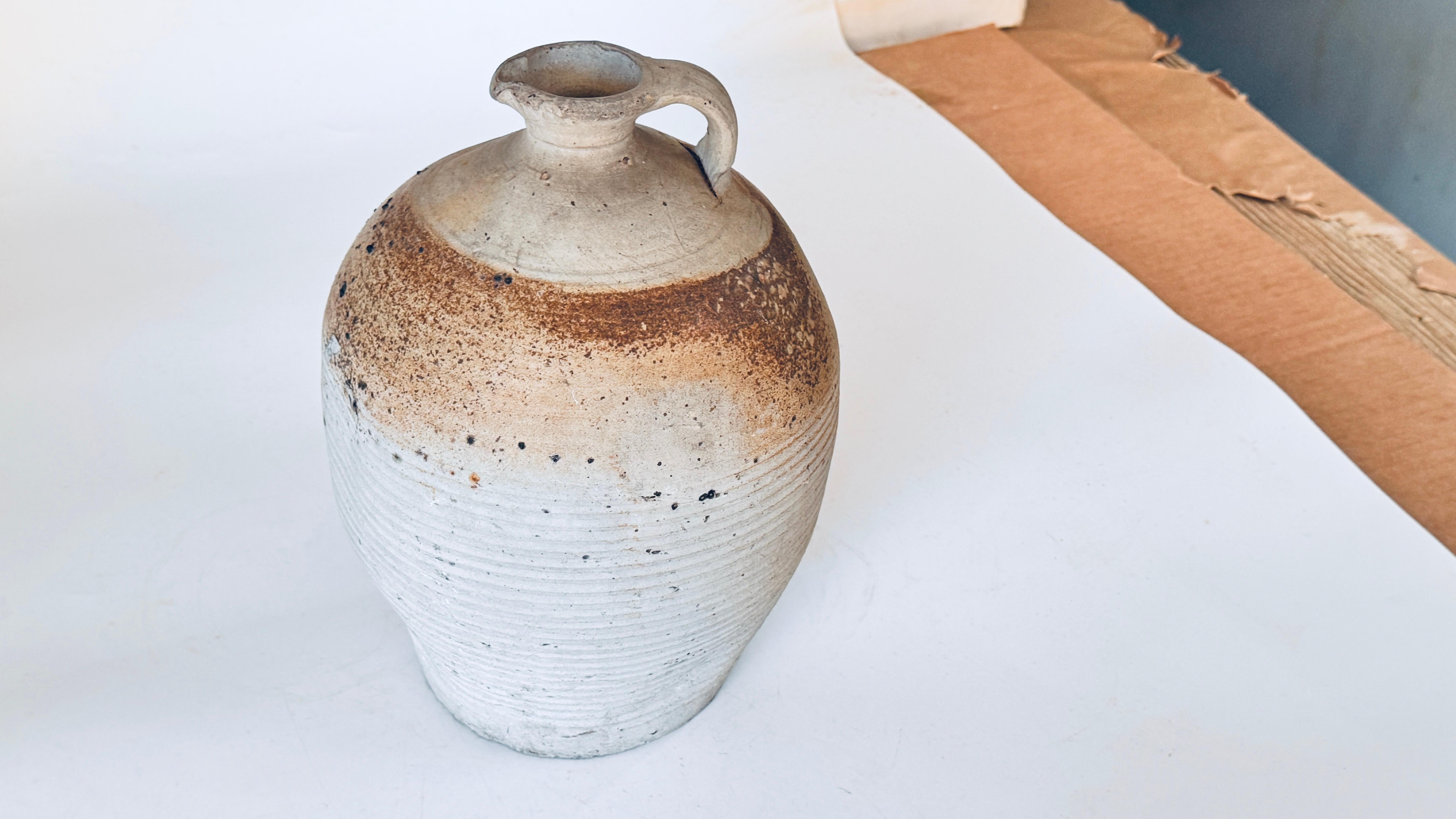 Vaso in ceramica provinciale francese degli anni '50-'60, laboratorio artigianale della Costa Azzurra in vendita 8