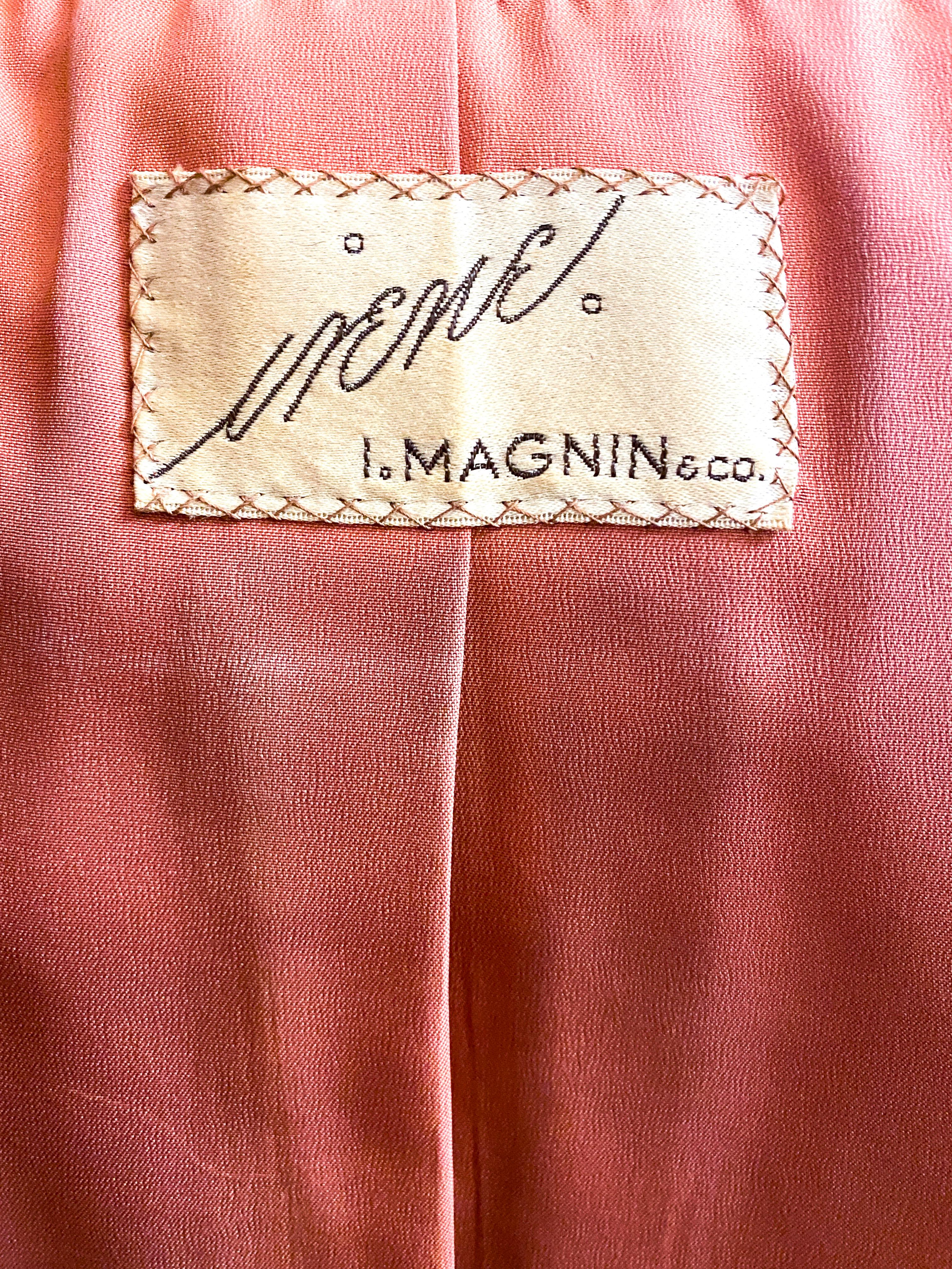 1950s/1960s Irene Stripped Suit For Sale 1