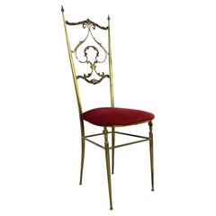 1950s-1960s Italian Design Chiavary Style Chair