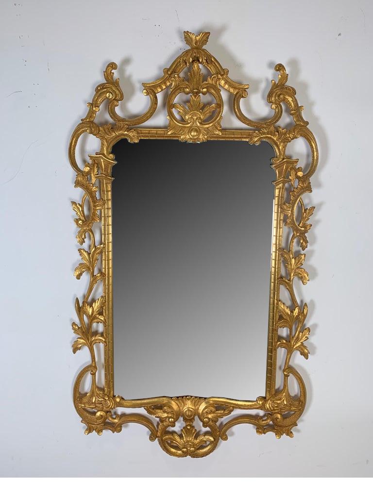 rococo mirror gold