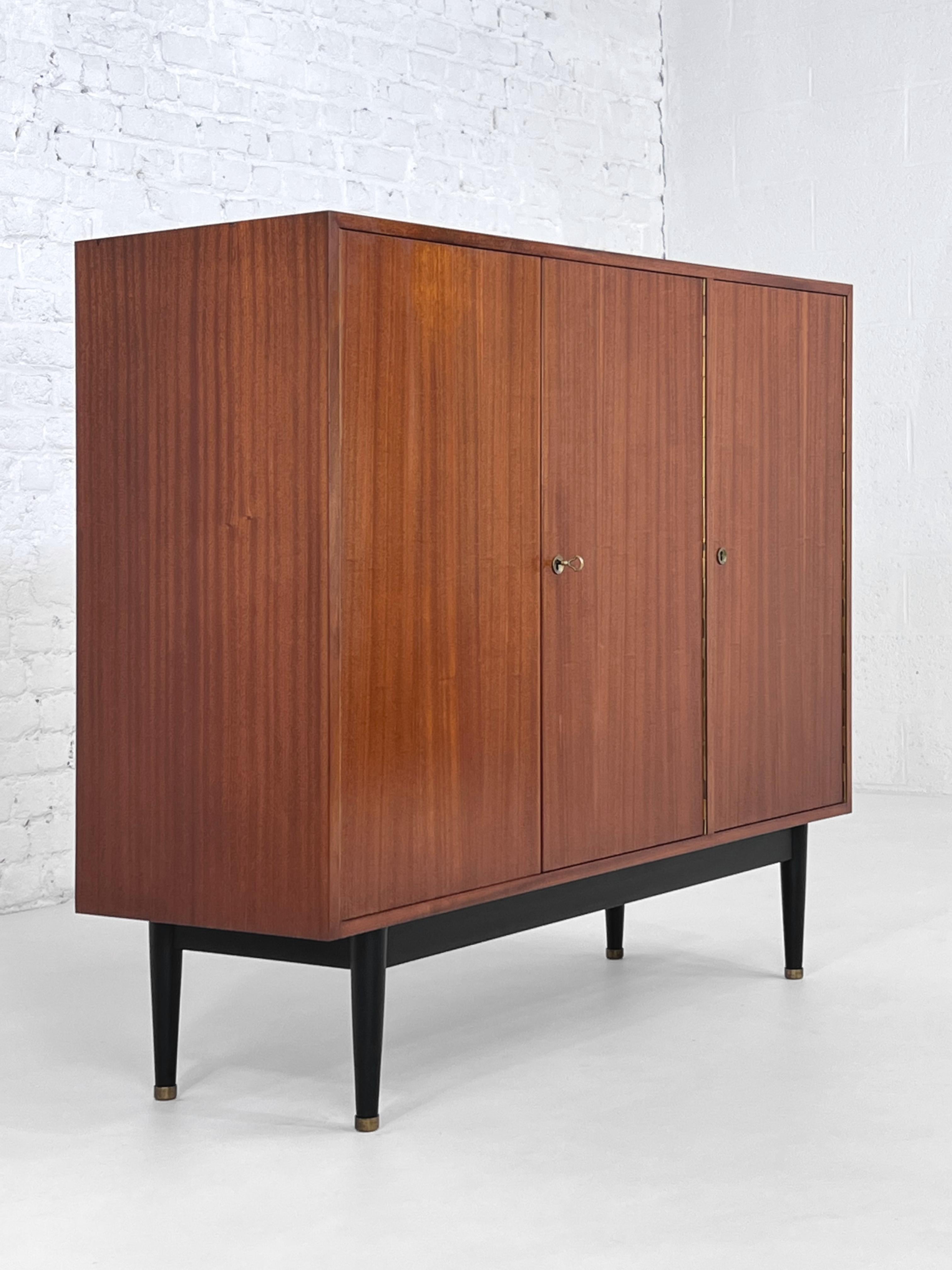 1950s - 1960s Jos De Mey Design Modular Sideboard or Midboard Cabinets Set For Sale 7
