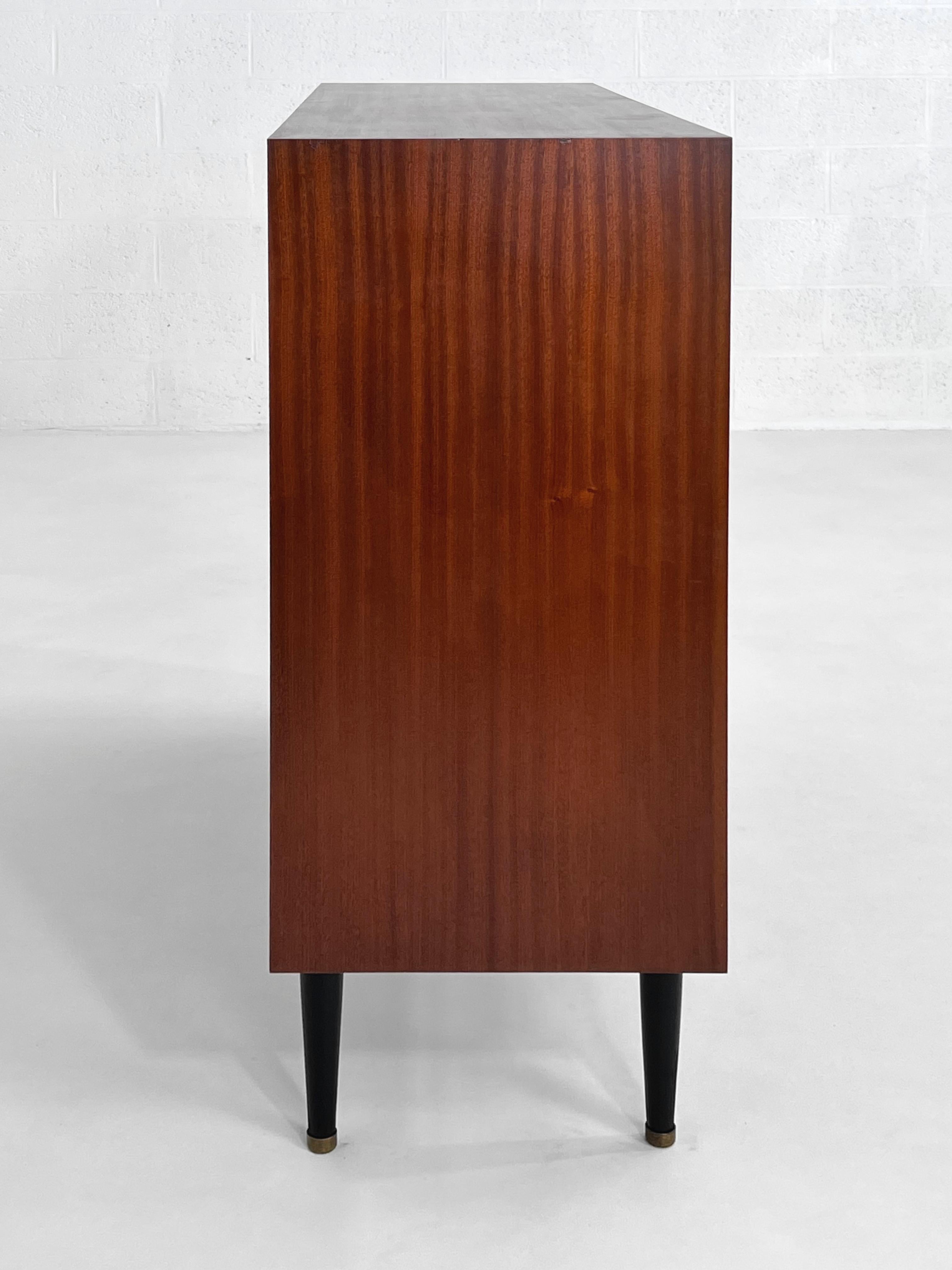 1950s - 1960s Jos De Mey Design Modular Sideboard or Midboard Cabinets Set For Sale 10