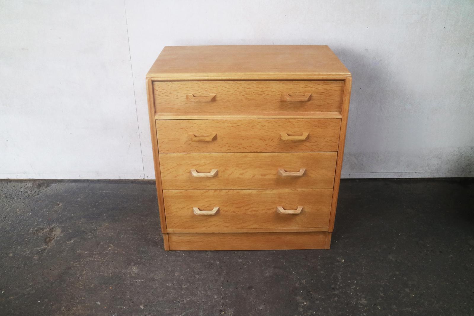 British 1950s-1960s Midcentury G Plan / E Gomme ‘Brandon’ Chest of Drawers