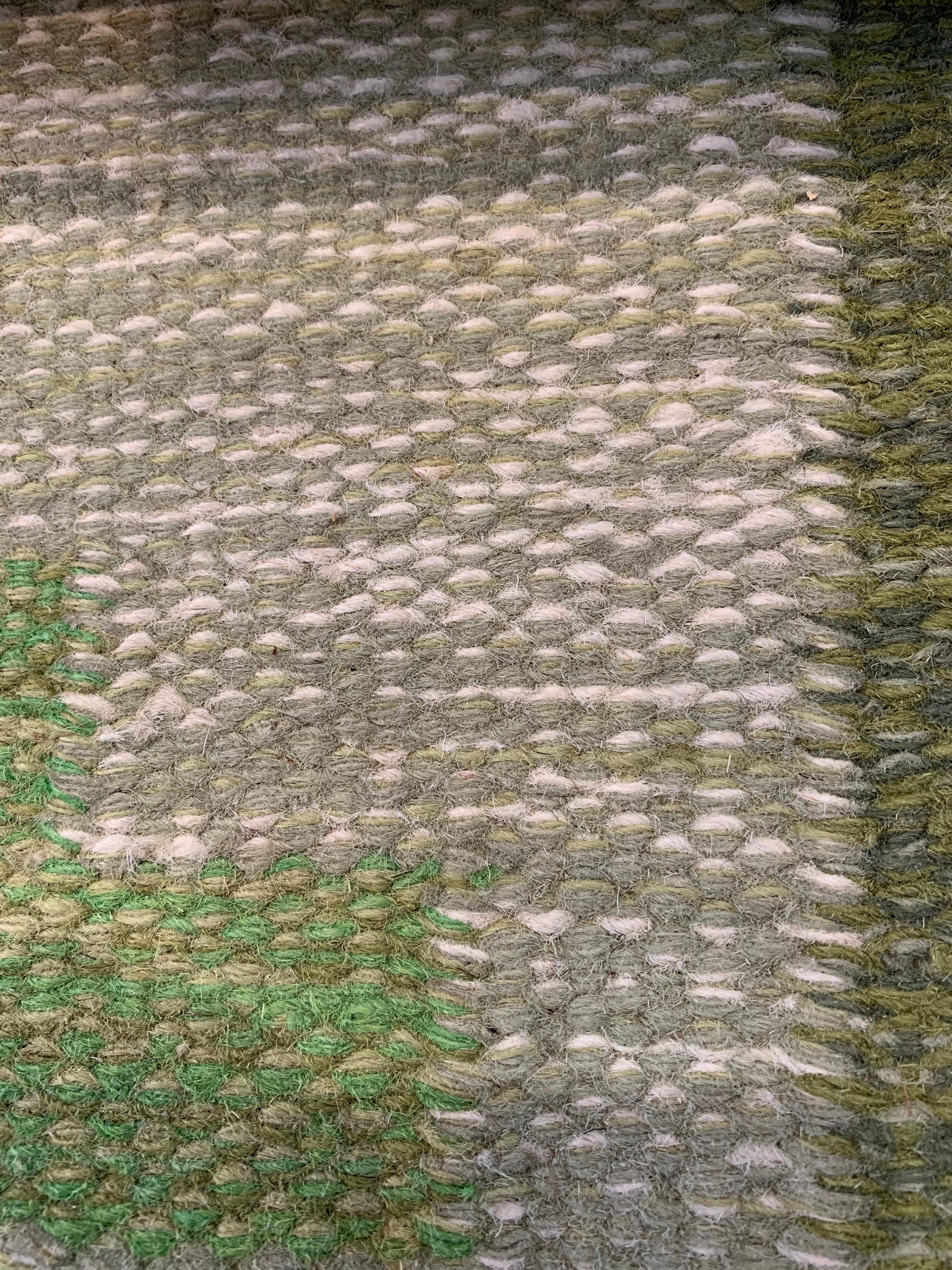 1950s/1960s Swedish Flat Weave Rug by Textile Artist Ida Rydelius 3