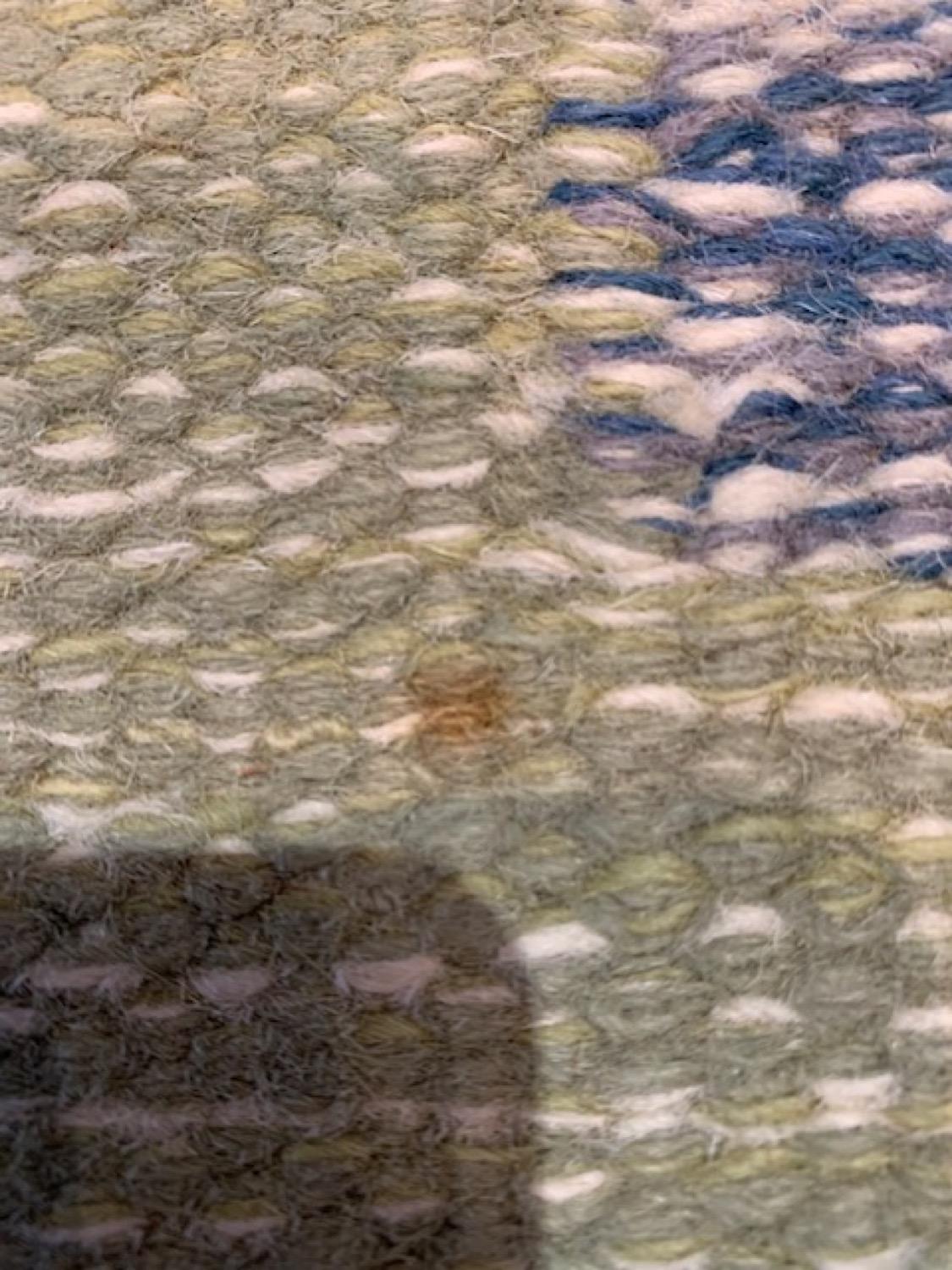 1950s/1960s Swedish Flat Weave Rug by Textile Artist Ida Rydelius 8