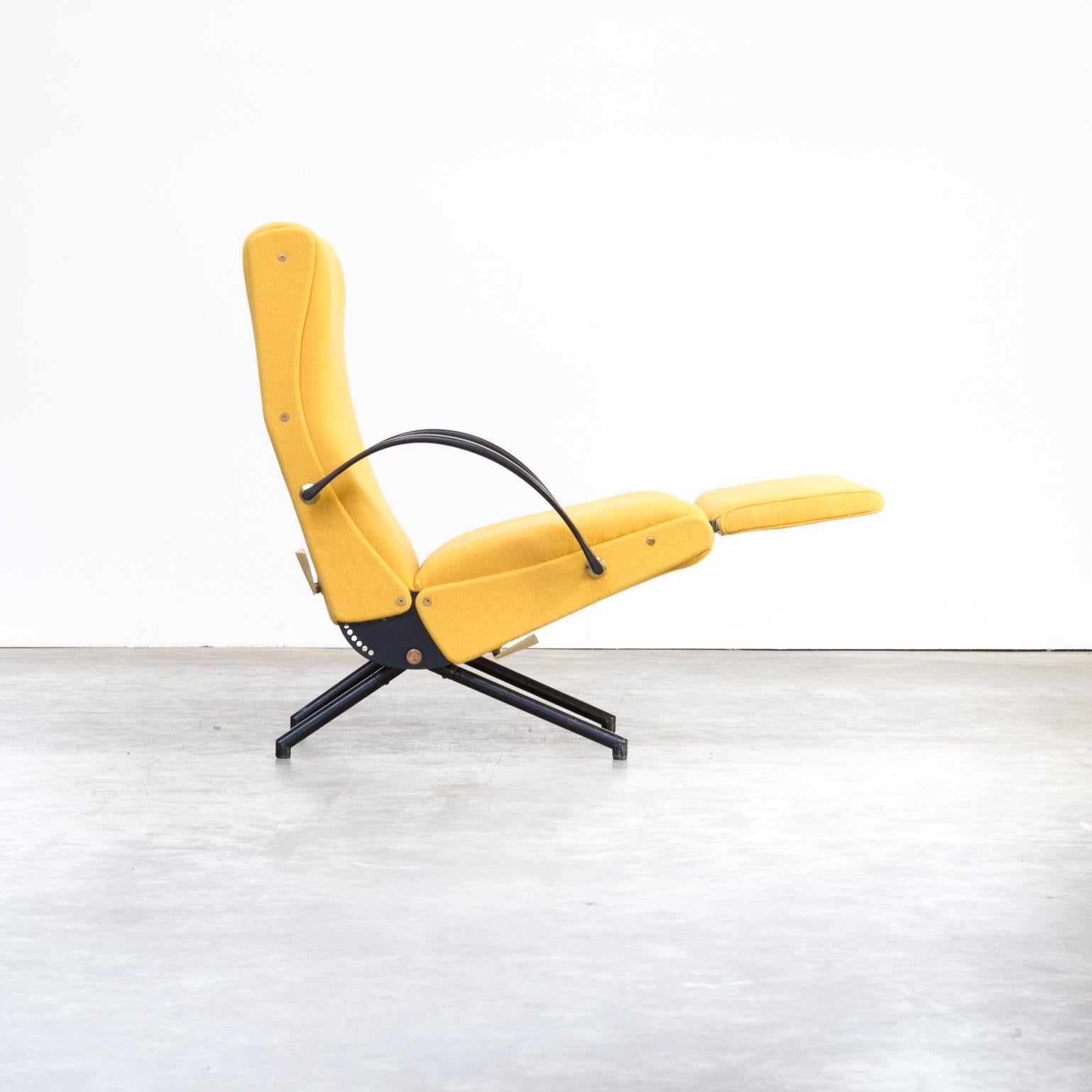 1950s 1st Edition Osvaldo Borsani ‘P40’ Louge Chair for Tecno For Sale 6