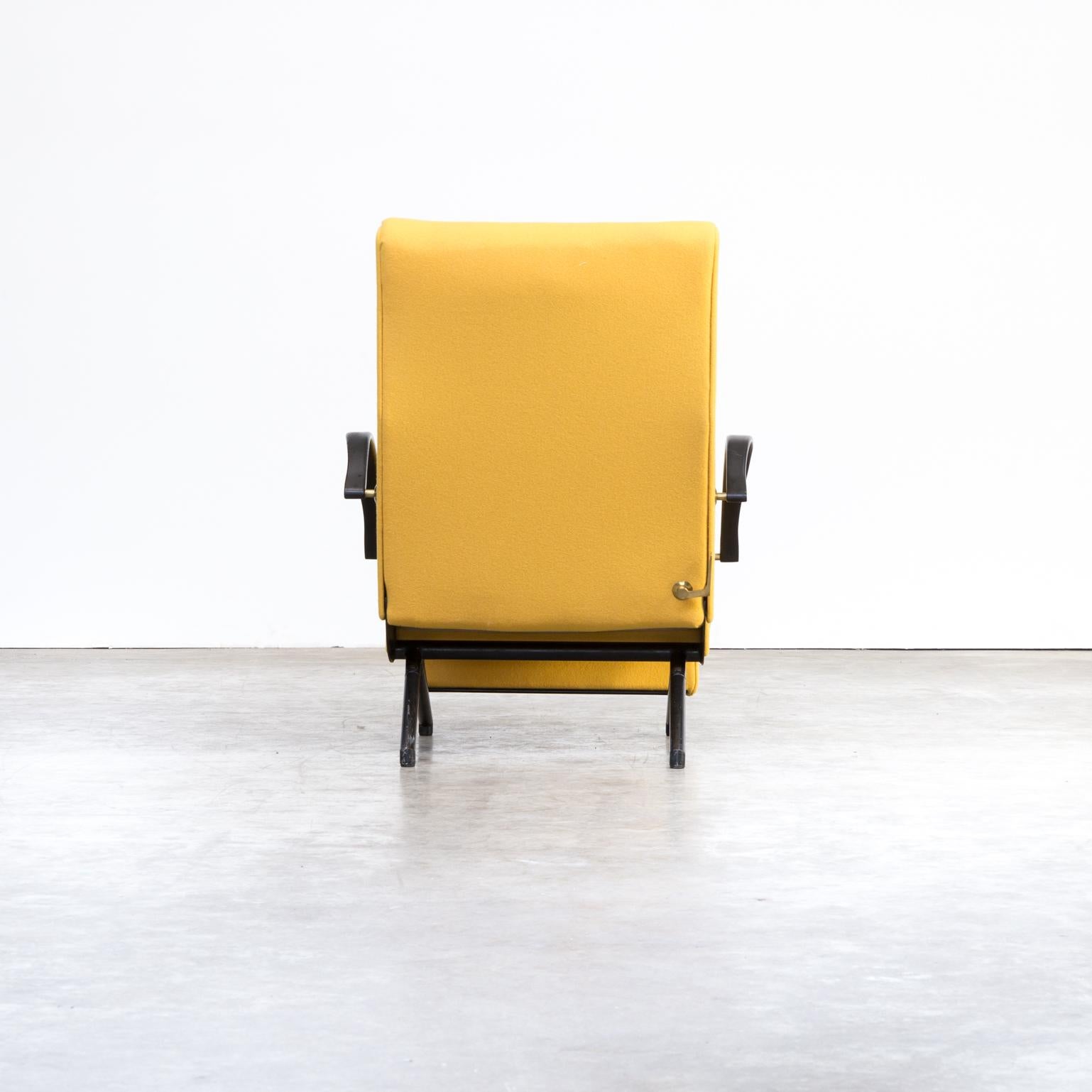 1950s 1st Edition Osvaldo Borsani ‘P40’ Louge Chair for Tecno For Sale 8