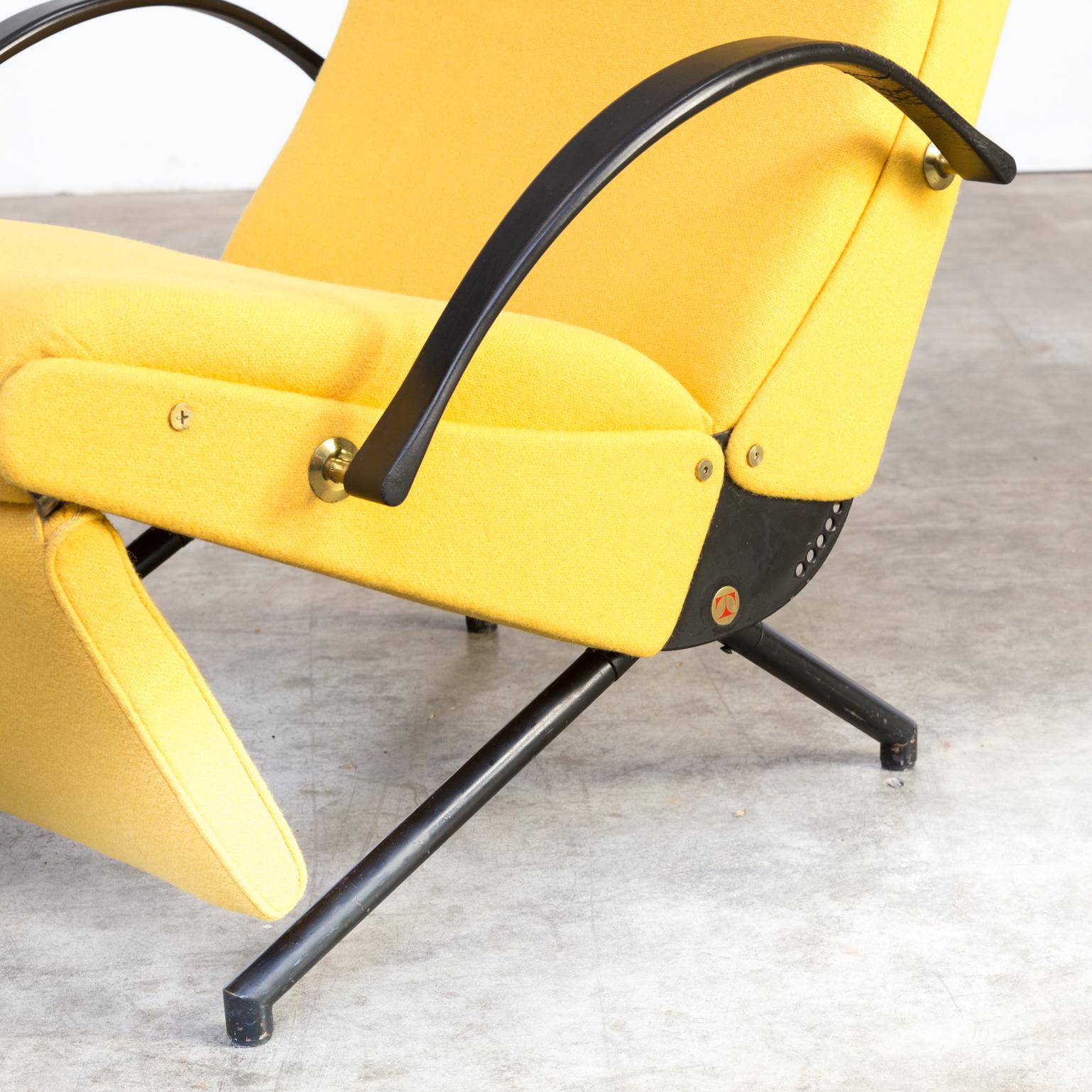 1950s 1st Edition Osvaldo Borsani ‘P40’ Louge Chair for Tecno For Sale 10