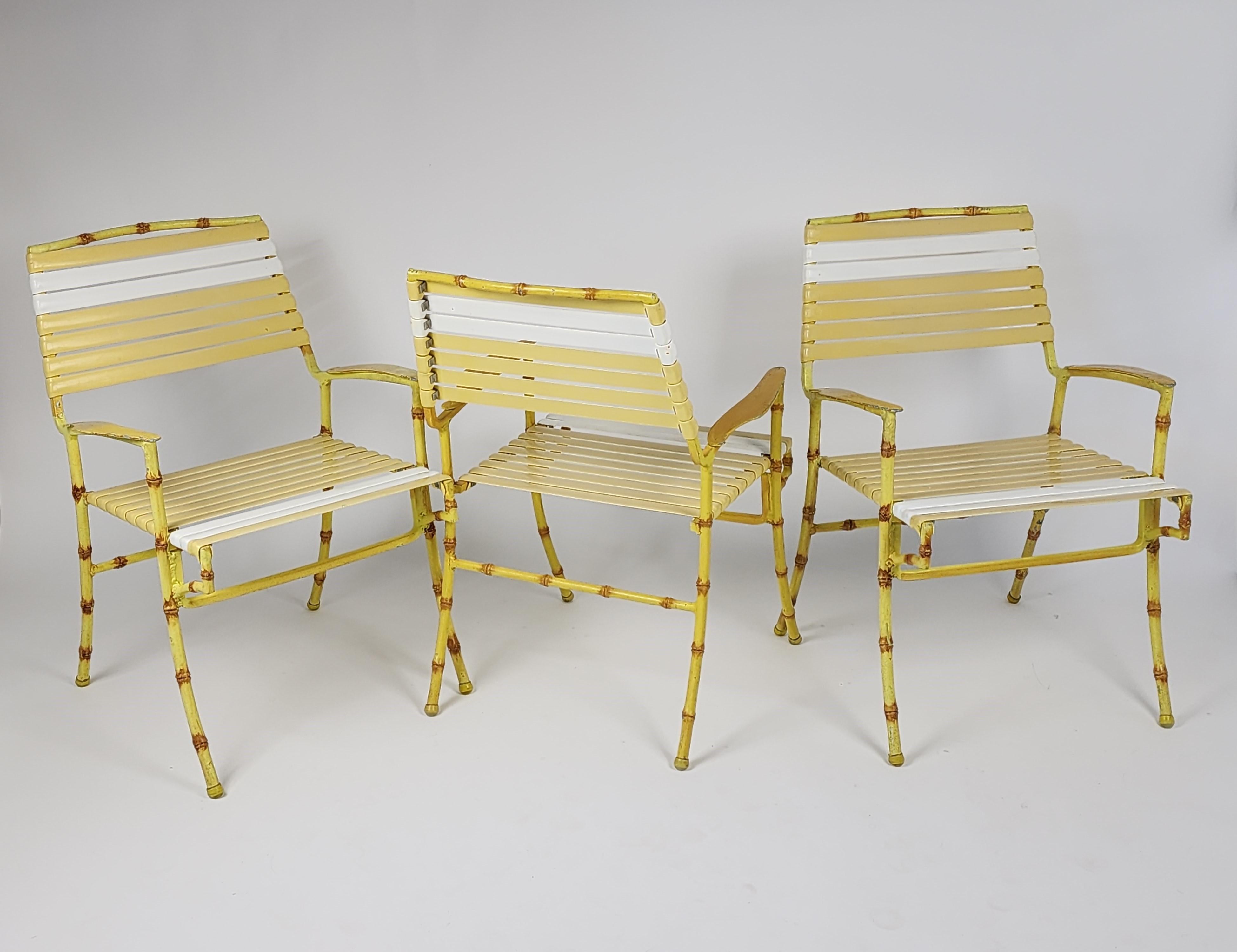 vintage bamboo patio furniture