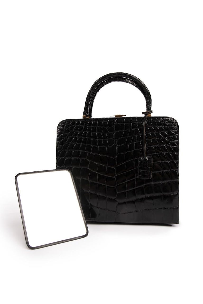 Black Quilted Leather Bag - Ande – Arden Court Vintage
