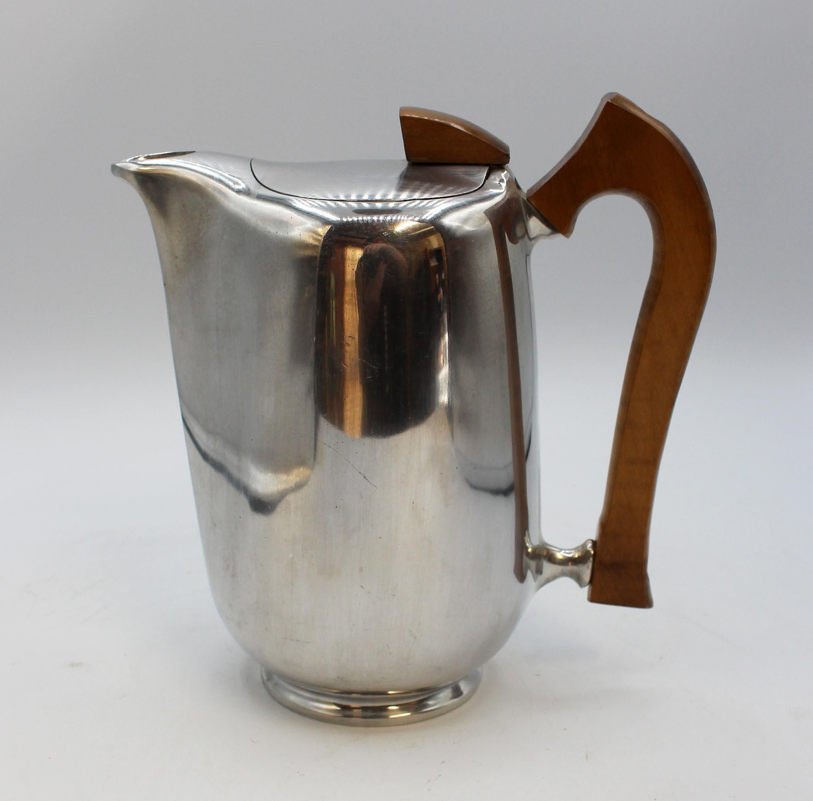 Mid-Century Modern 1950s-60s Picquot Ware Tea & Coffee Set
