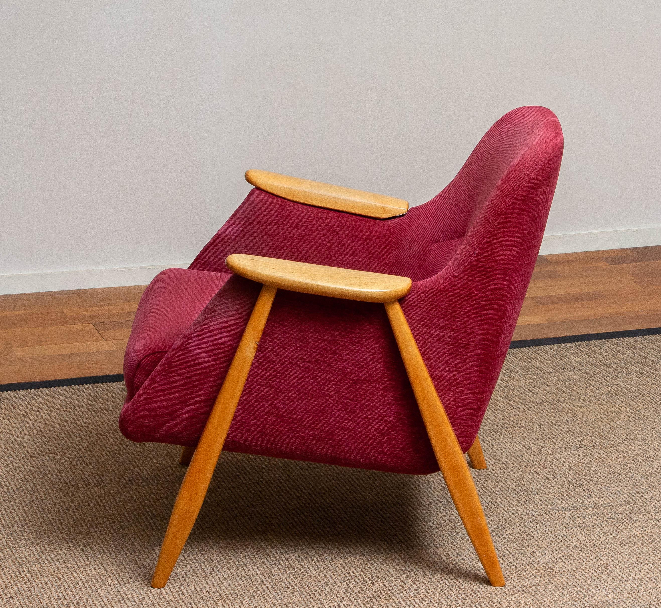 Mid-20th Century 1950s, a 'Pallas' Club / Easy Armchair by Svante Skogh for Asko Finland