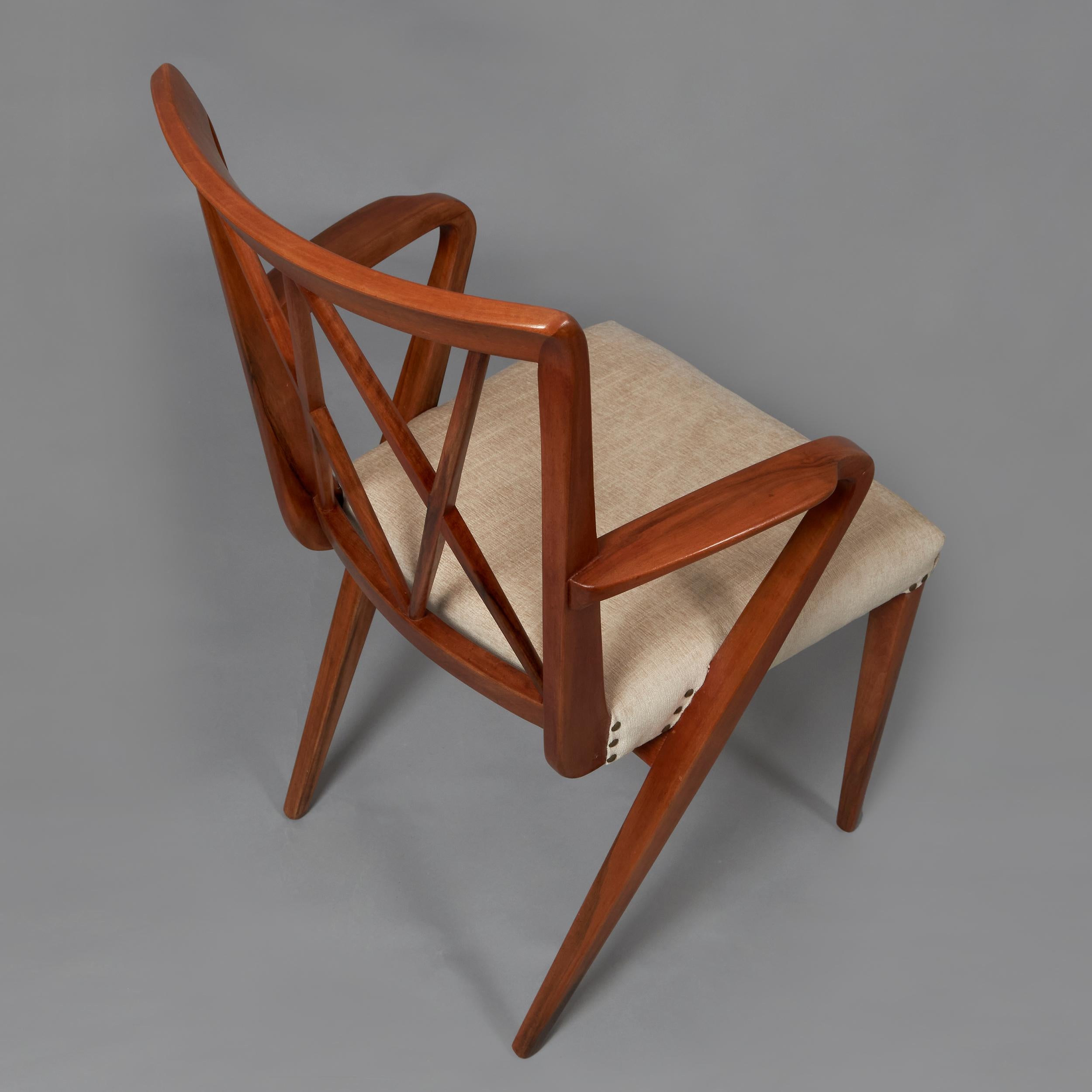 Mid-20th Century 1950’s A.A. Patijn Dining Room Chairs Set For Sale