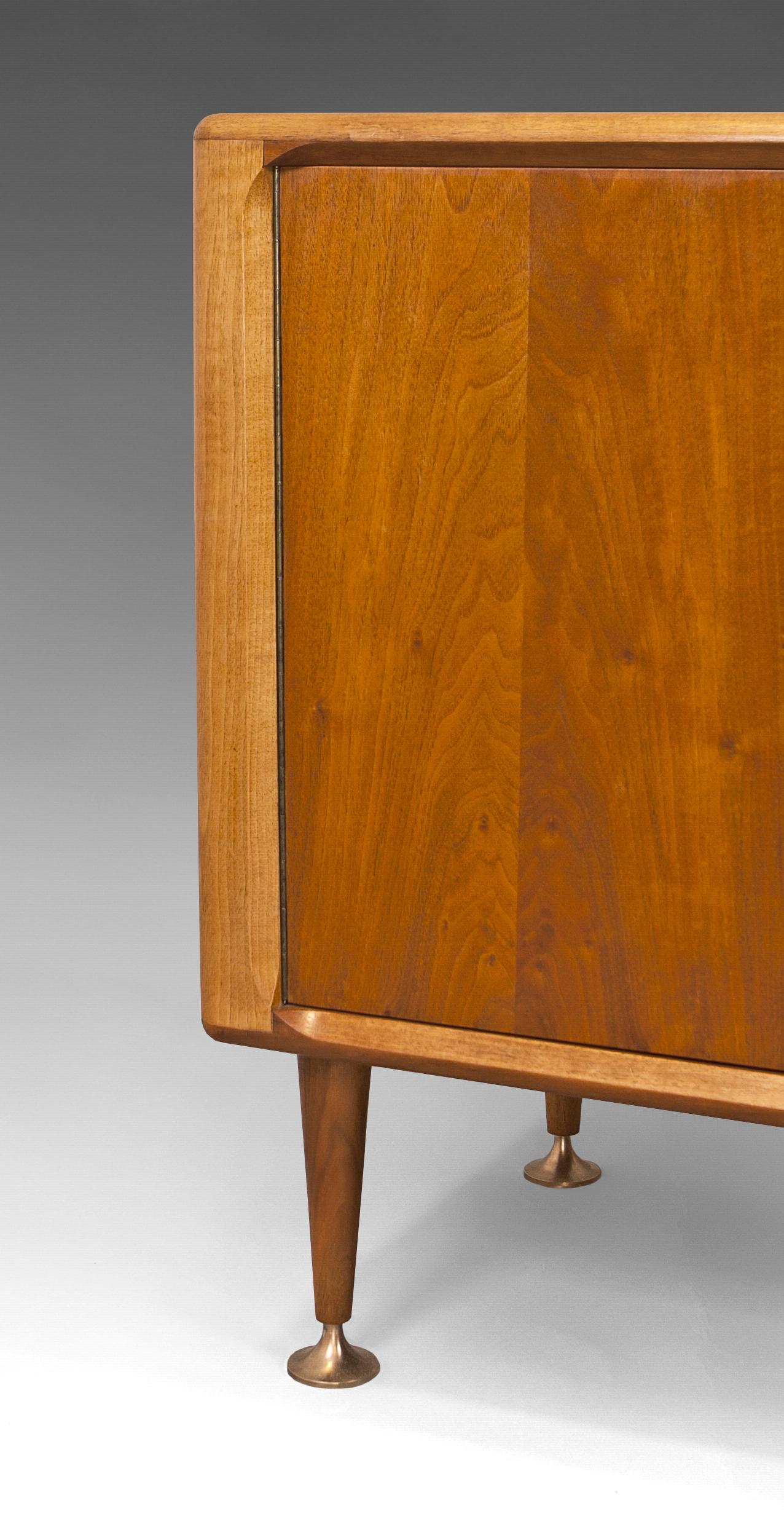 Mid-Century Modern Mid century modern  A.A. Patijn Walnut Sideboard For Sale