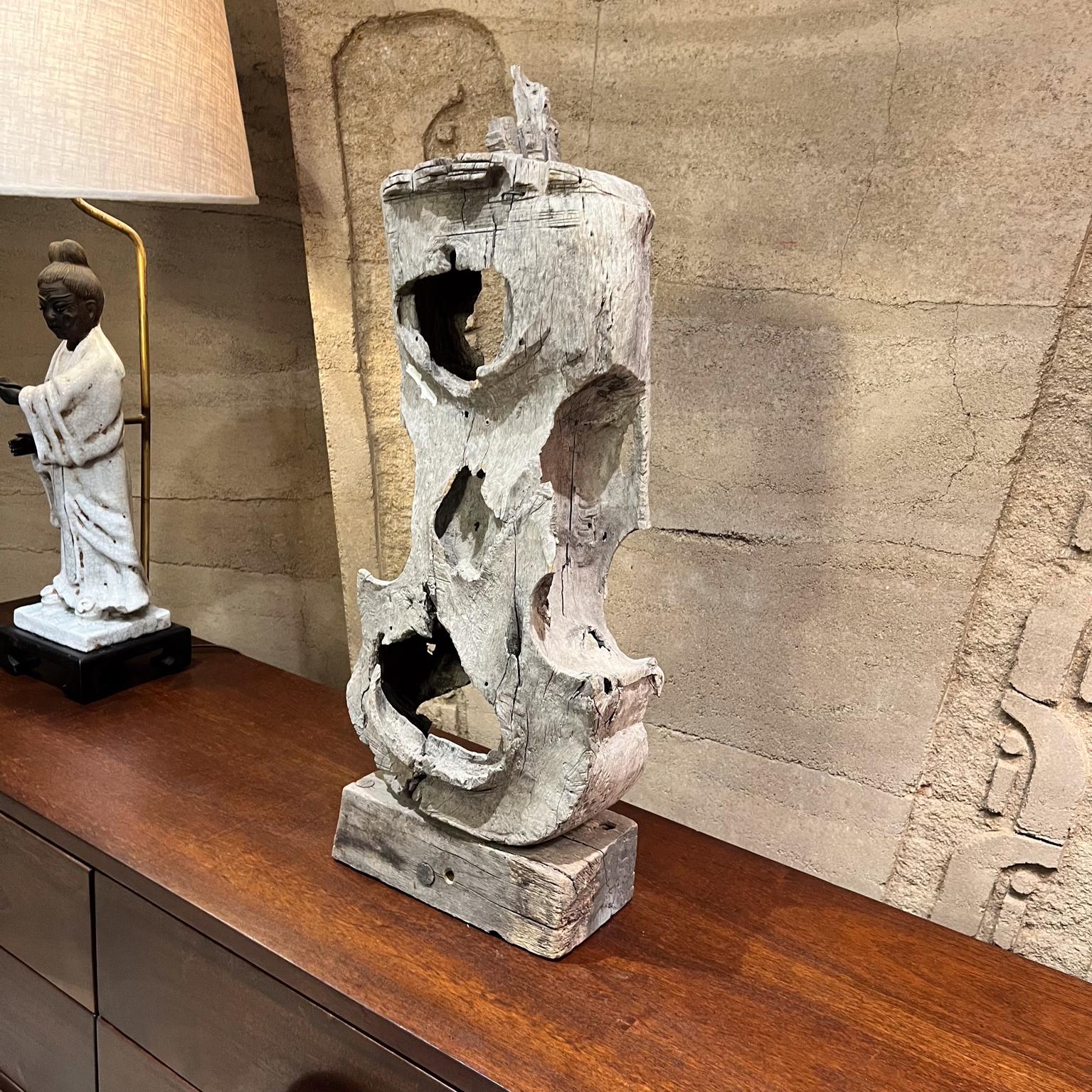 1950s Arte Abstracto Mesquite Escultura de Madera Mexico en venta 5