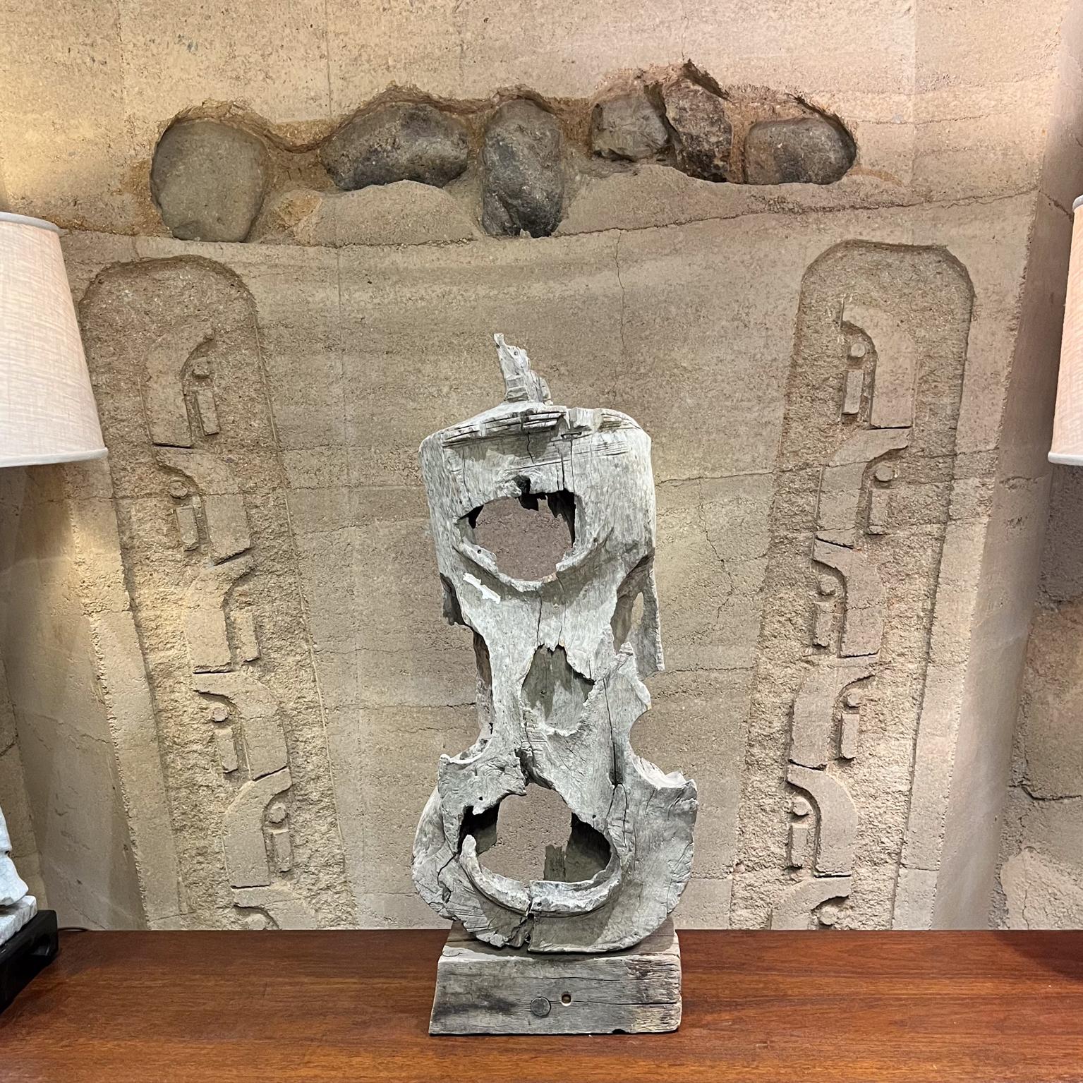 1950s Arte Abstracto Mesquite Escultura de Madera Mexico en venta 6