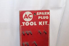 1950s AC Spark Plug Tool Holder Vintage Display