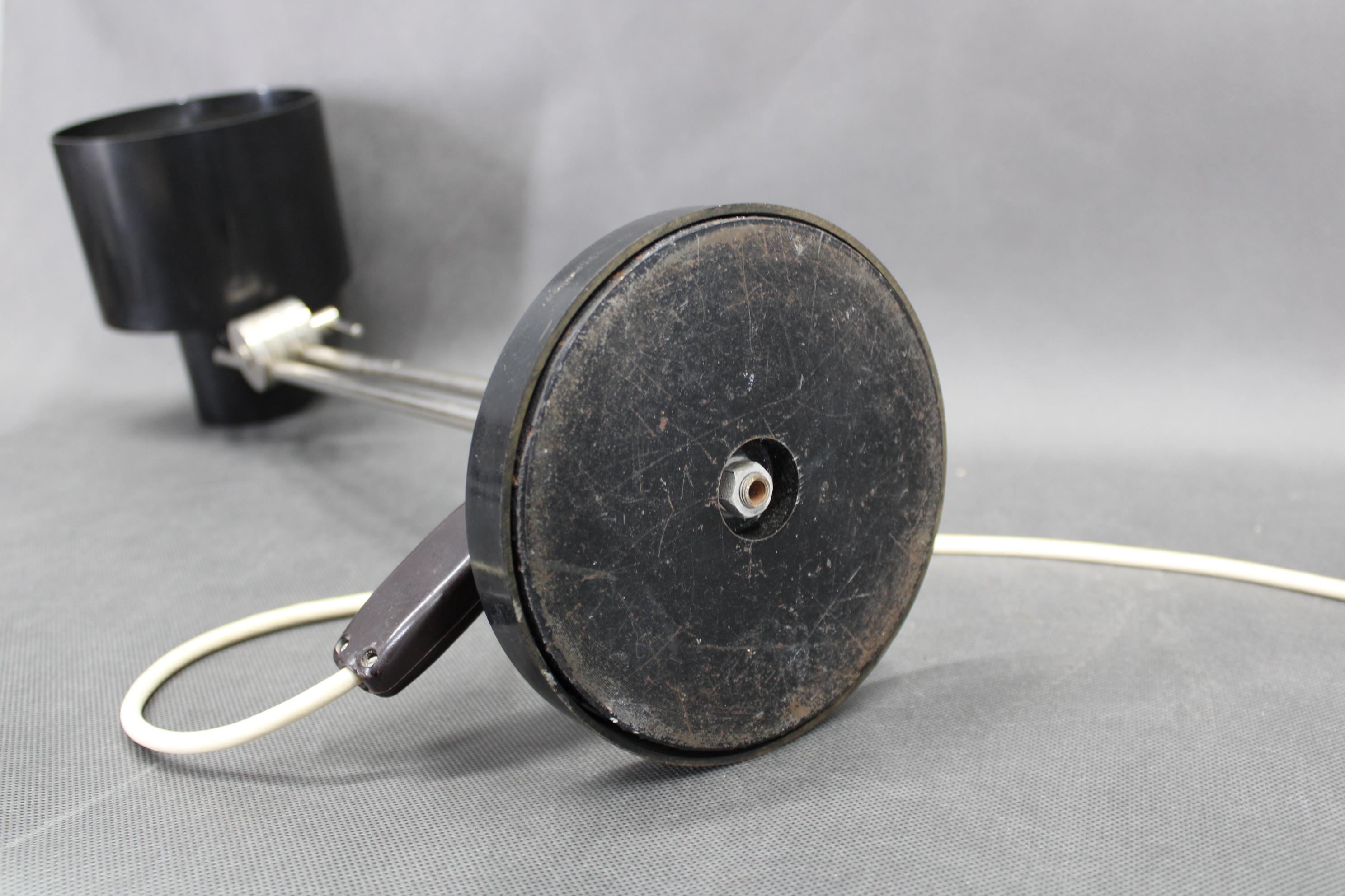 1950s Adjustable Bakelite Table Lamp, Czechoslovakia en vente 7