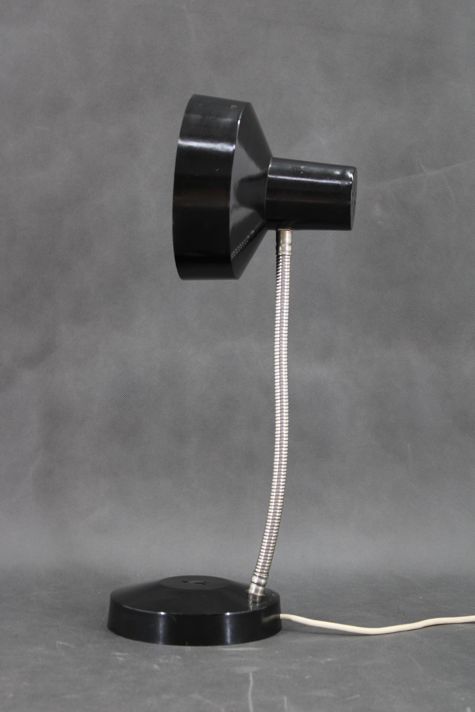 20th Century 1950s Adjustable Bakelite Table Lamp, Czechoslovakia For Sale