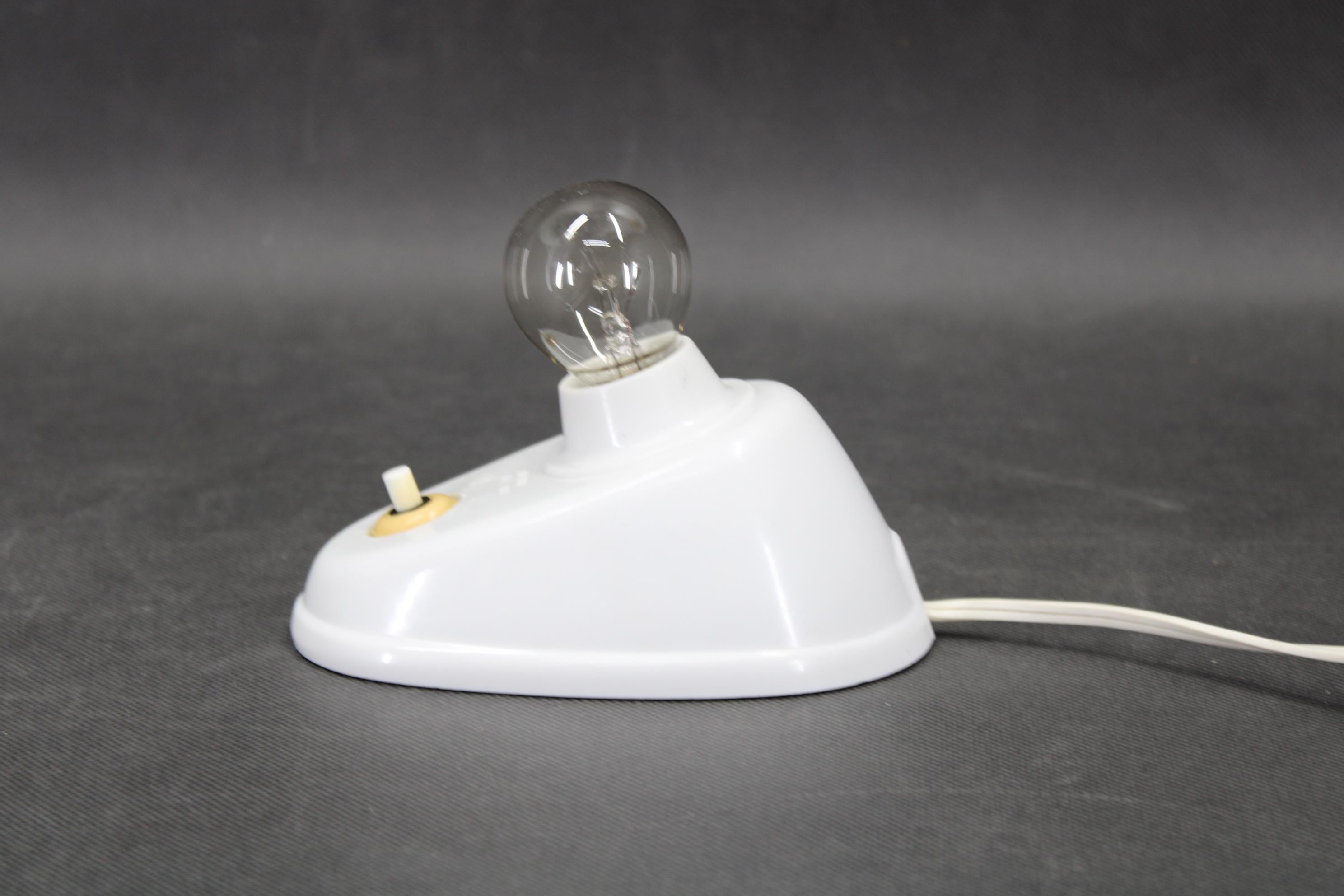 20th Century 1950s Adjustable Bakelite Table Lamp, Czechoslovakia For Sale