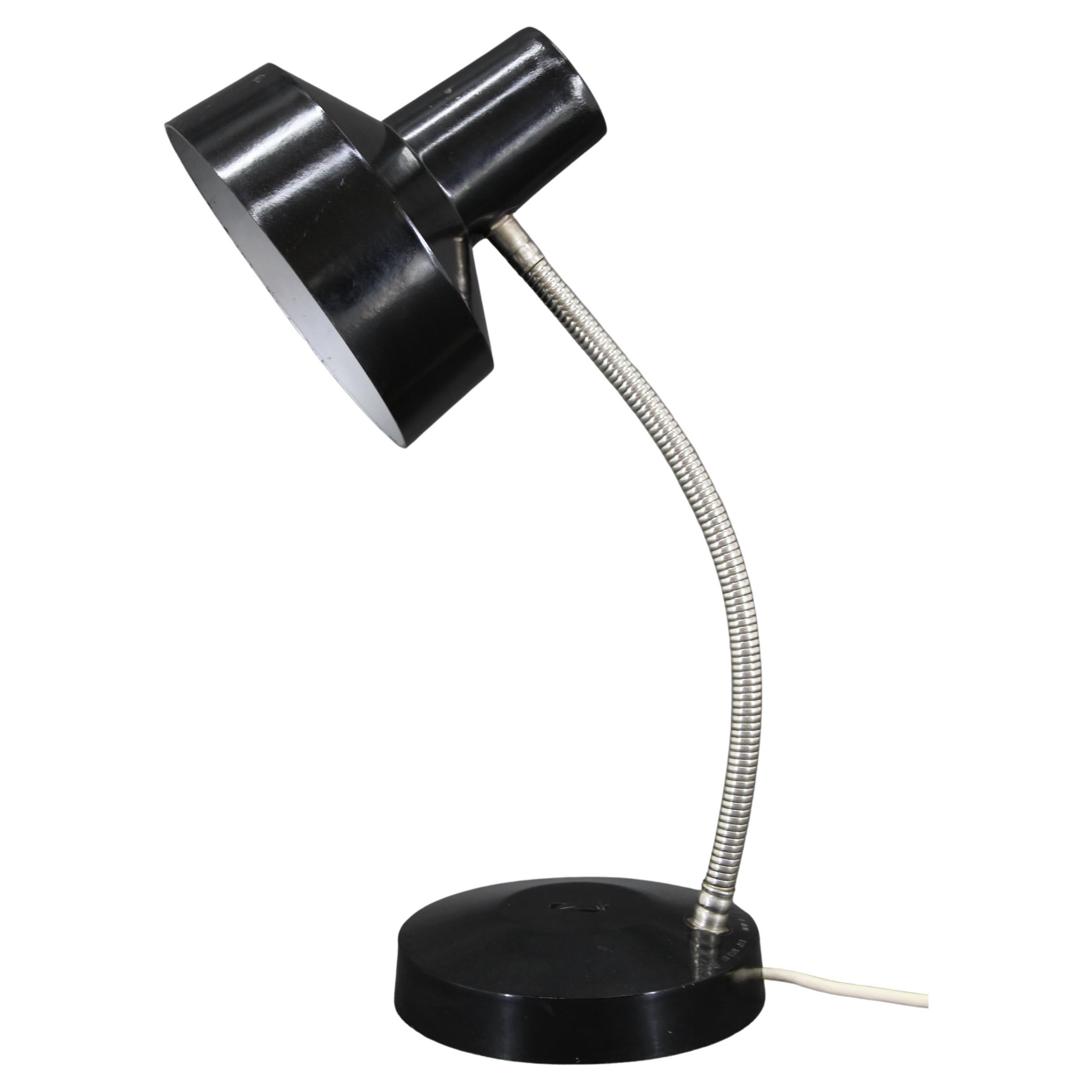 Lampe de table réglable en bakélite des années 1950, Tchécoslovaquie