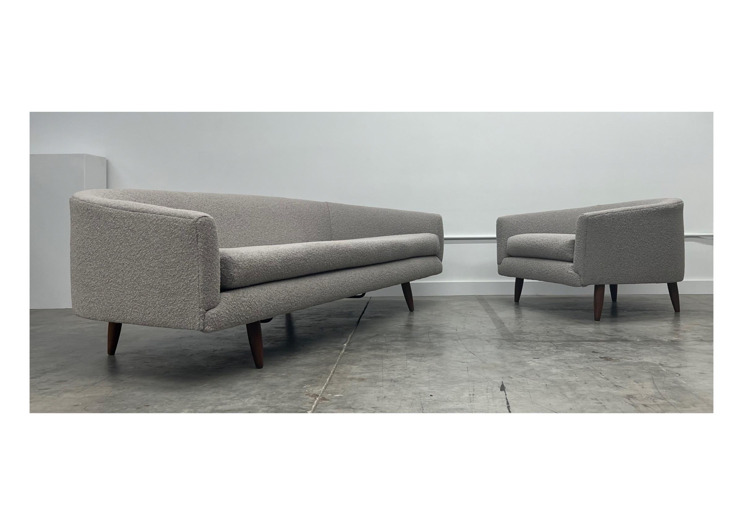 Mid-20th Century 1950s Adrian Pearsall for Craft Associates Cloud Sofa