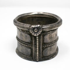 1950s African Silver Bracelet