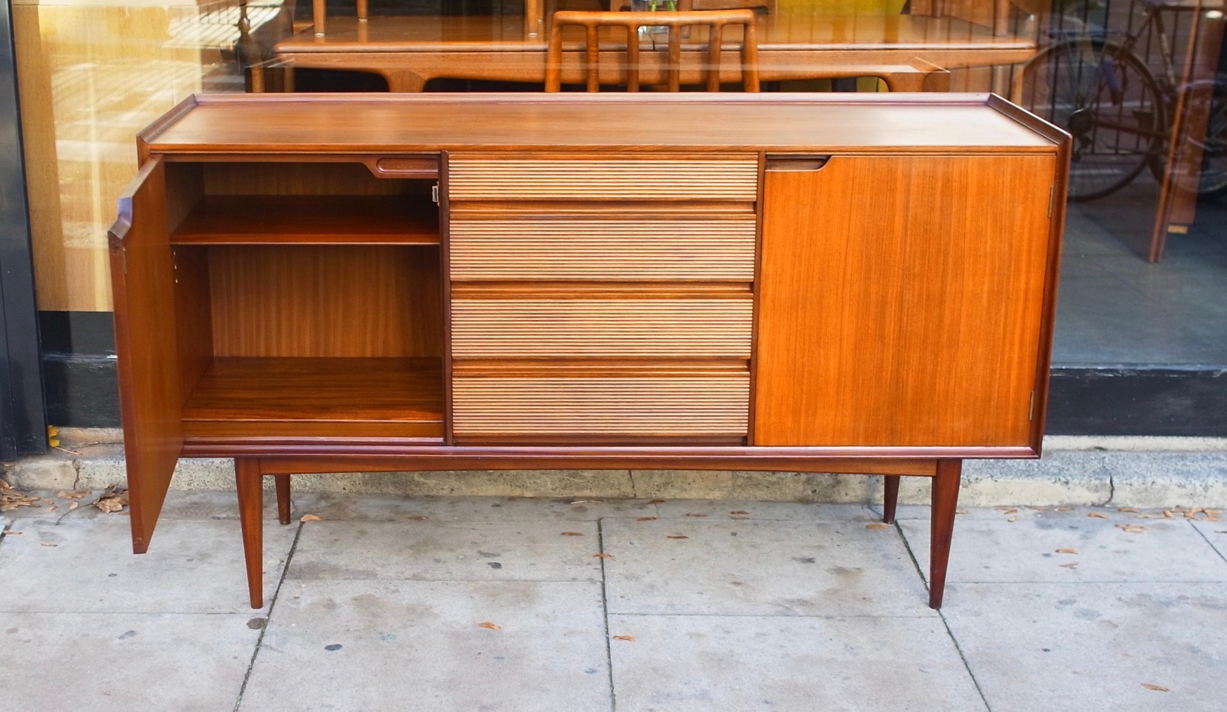 1950s Afromosia Teak Mid-Century Sideboard by Richard Hornby 3