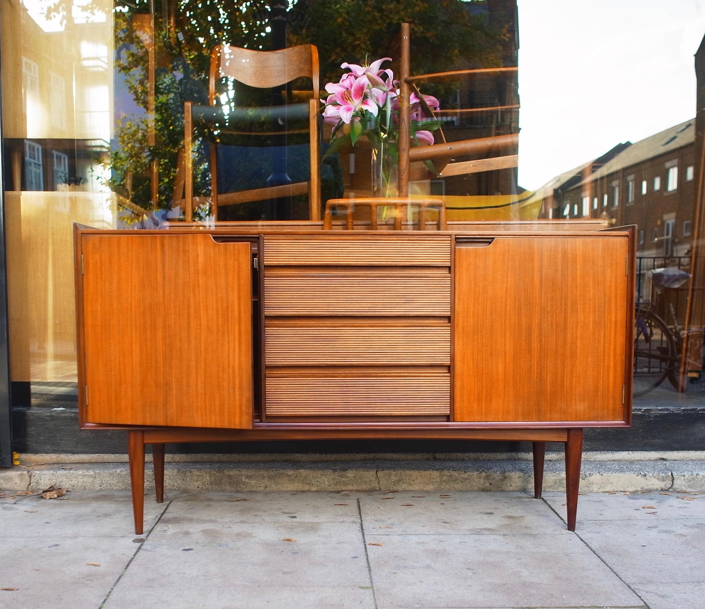 1950s Afromosia Teak Mid-Century Sideboard by Richard Hornby 4