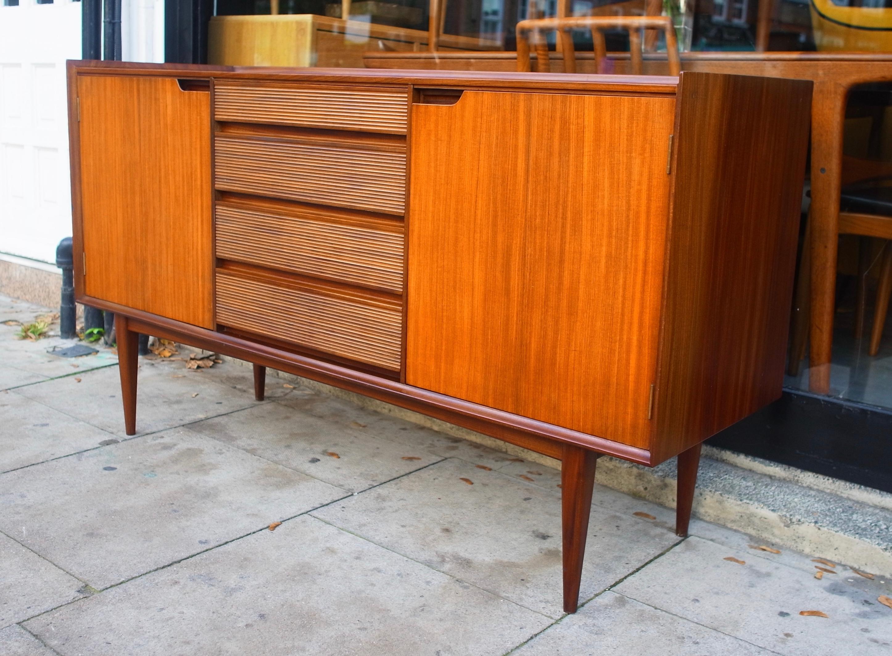 1950s Afromosia Teak Mid-Century Sideboard by Richard Hornby 8