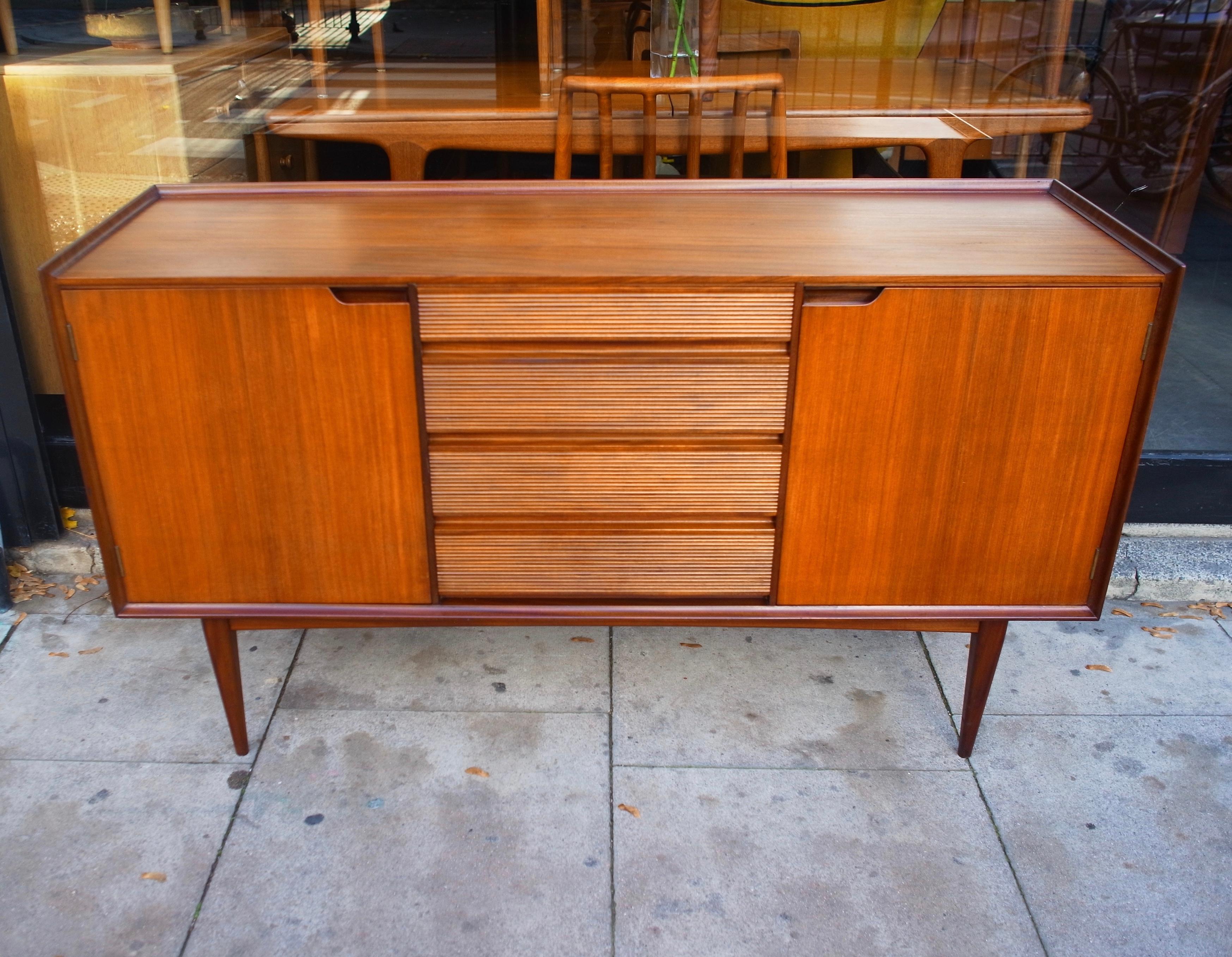 1950s Afromosia Teak Mid-Century Sideboard by Richard Hornby 1
